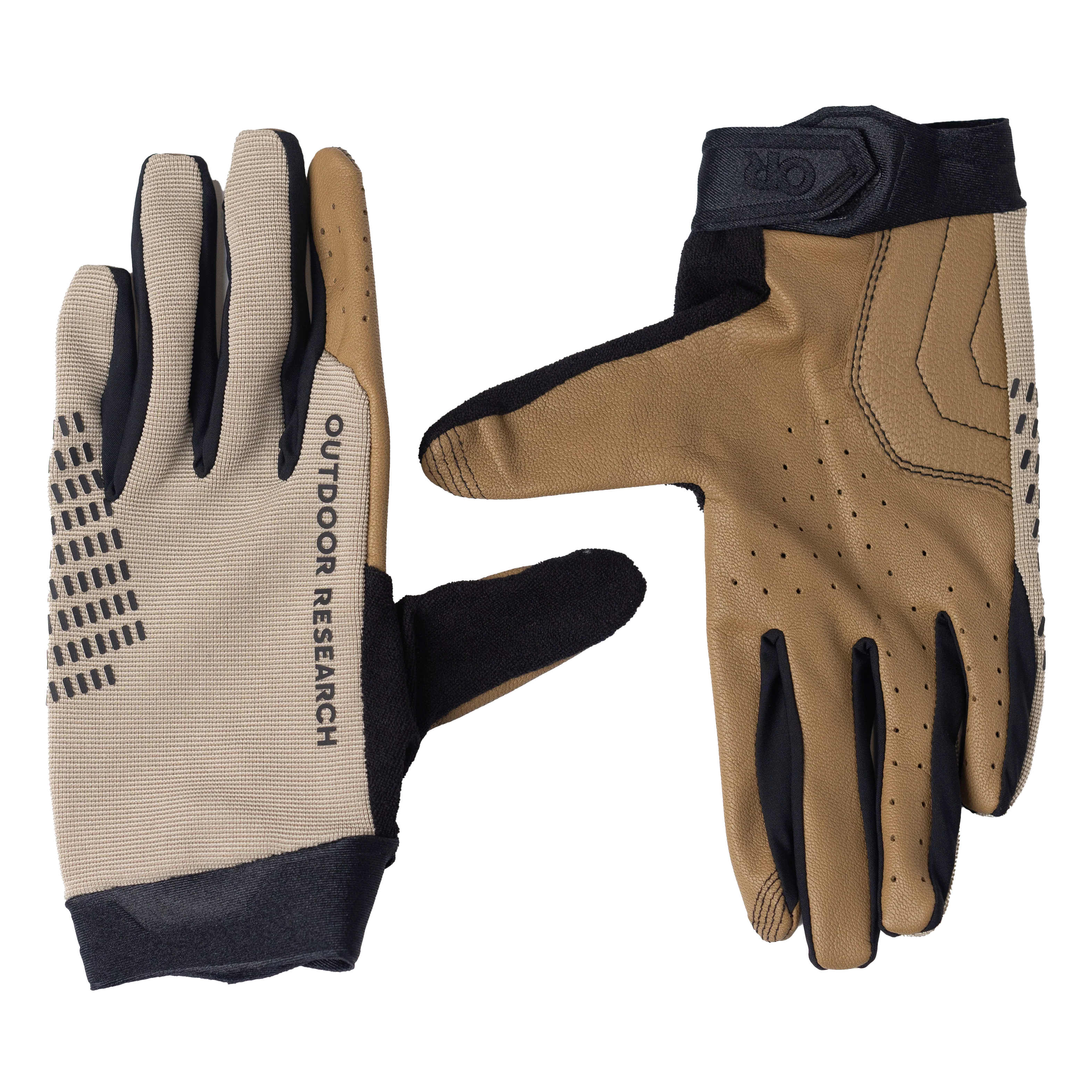 Freewheel MTB Leather Palm Bike Gloves - Image 3
