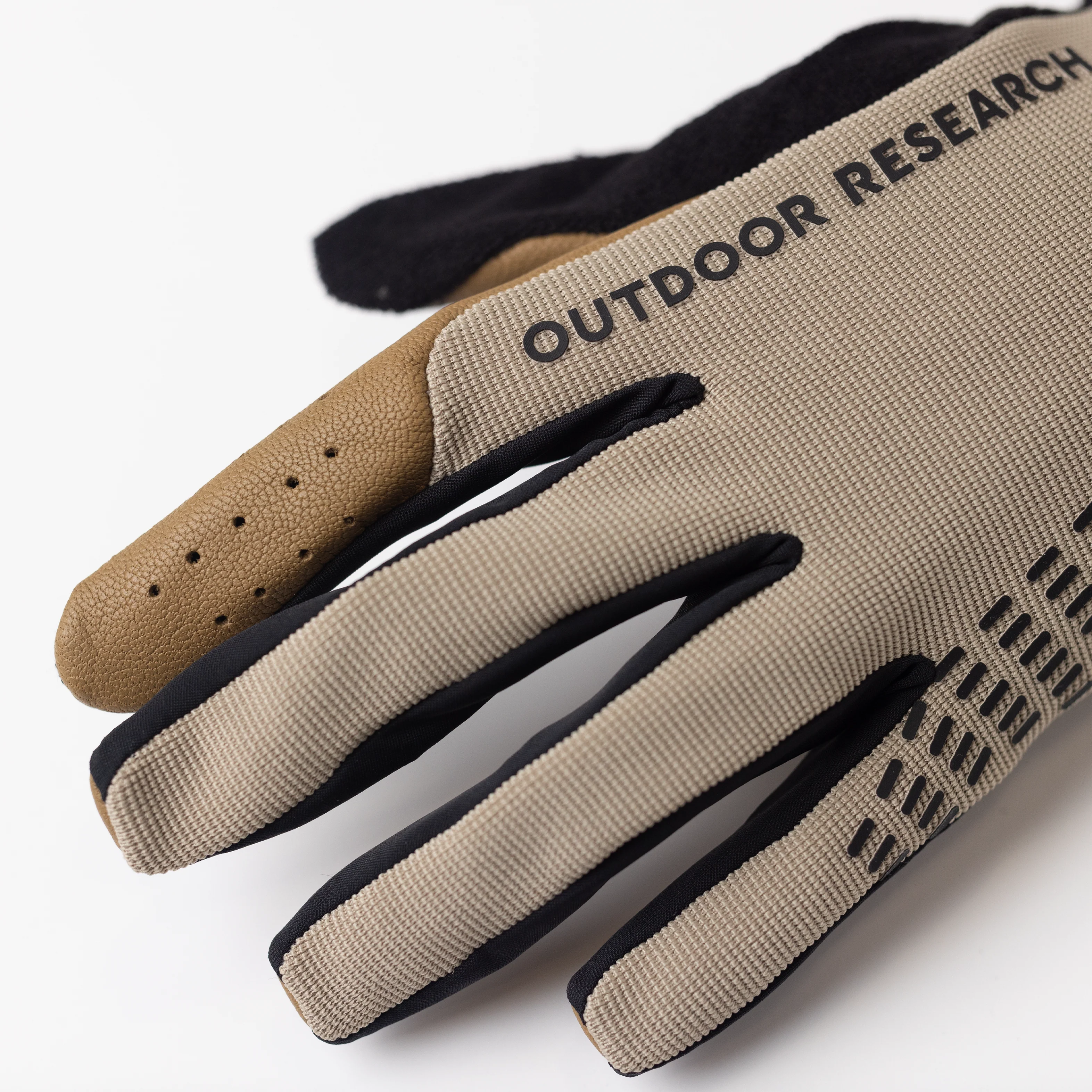 Freewheel MTB Leather Palm Bike Gloves - Image 4