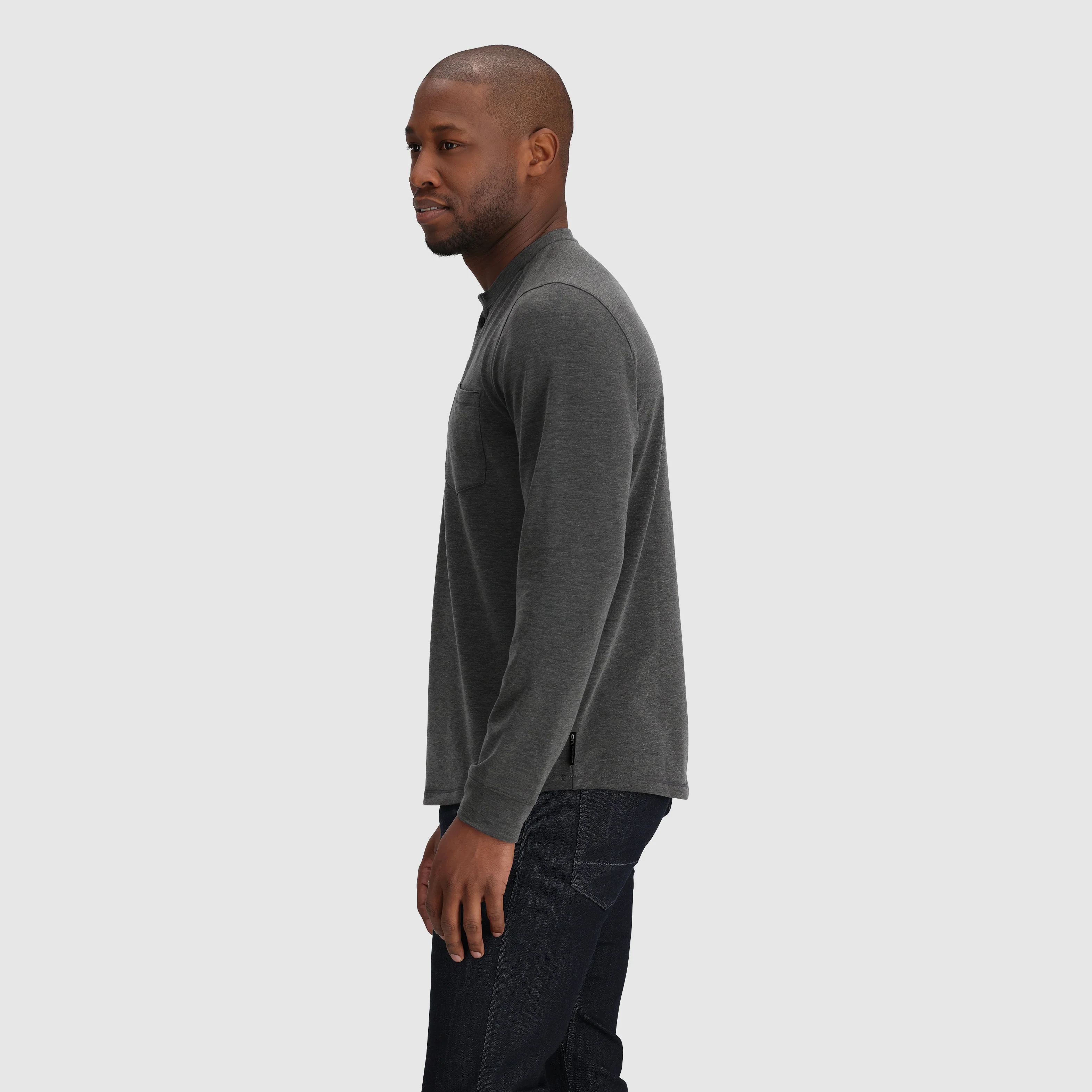 Men's Aberdeen Long Sleeve Henley - Image 10