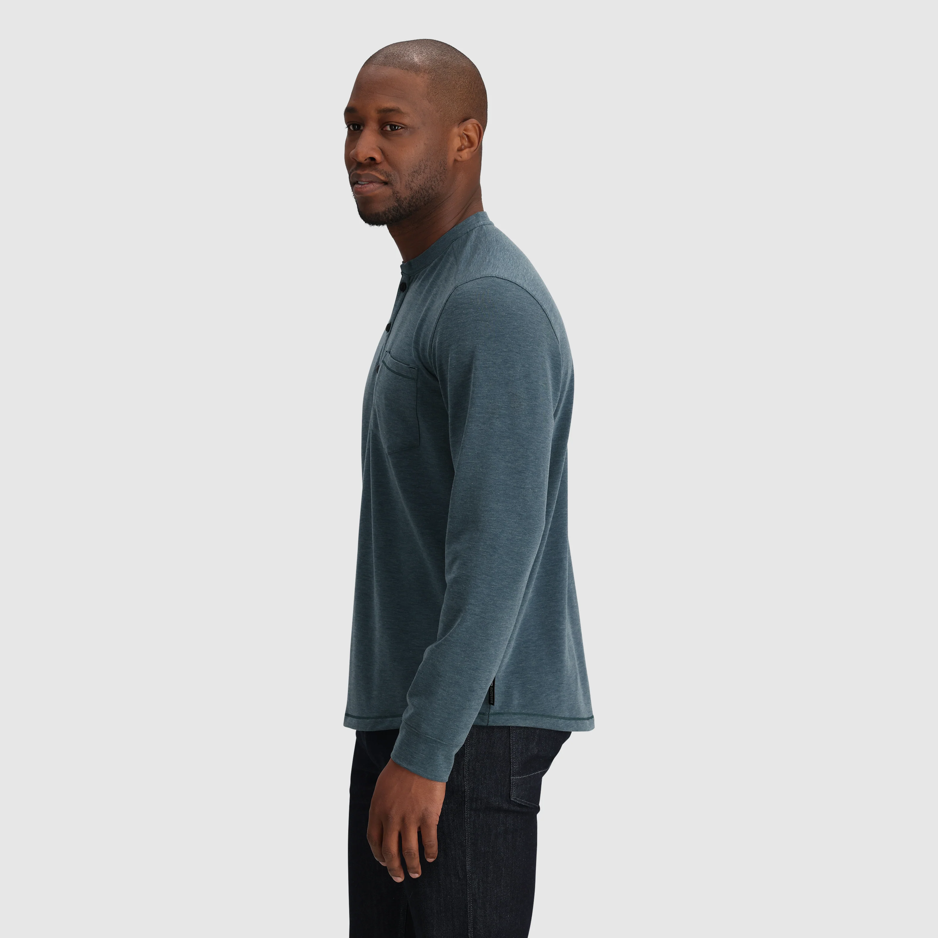 Men's Aberdeen Long Sleeve Henley - Image 20