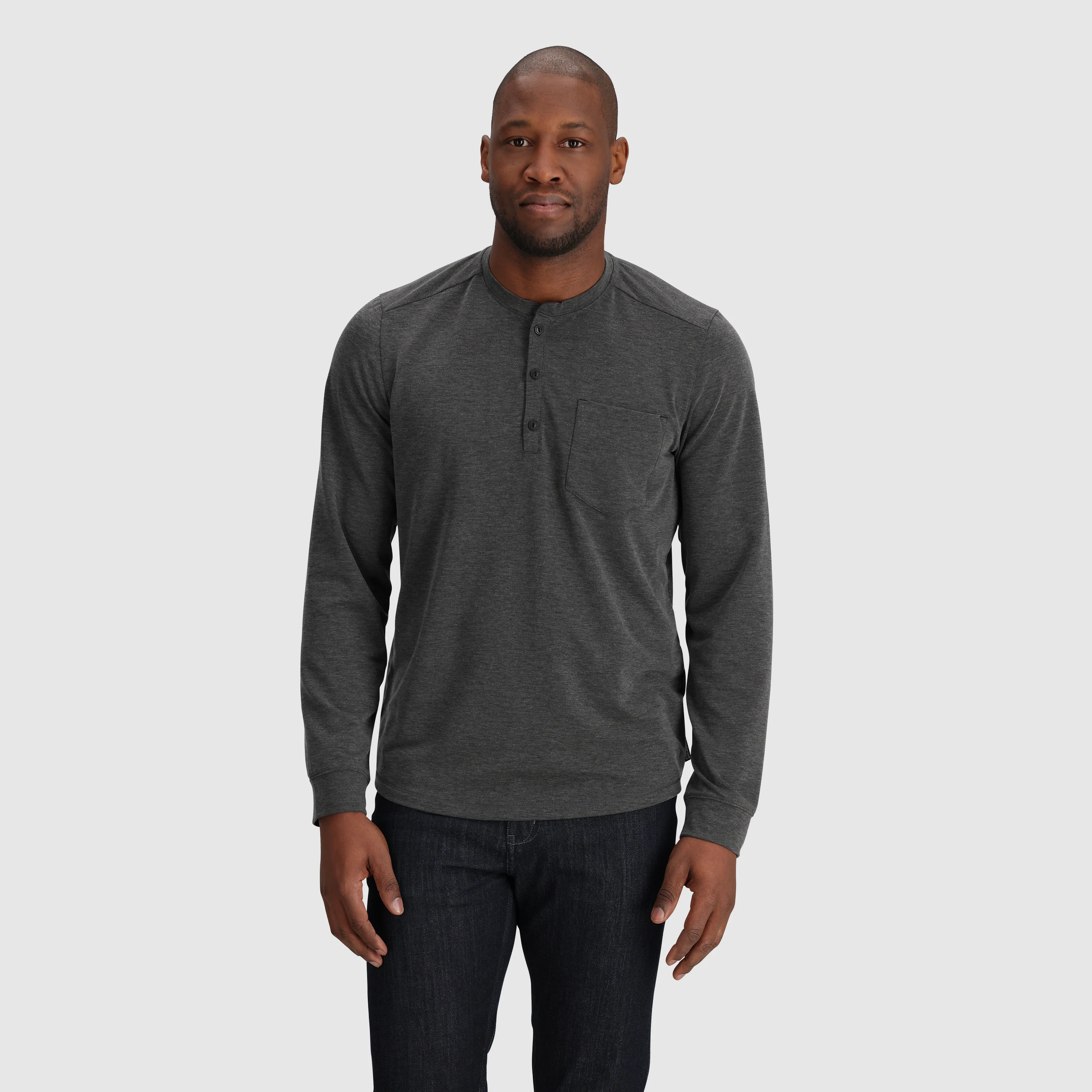 Men's Aberdeen Long Sleeve Henley - Image 8