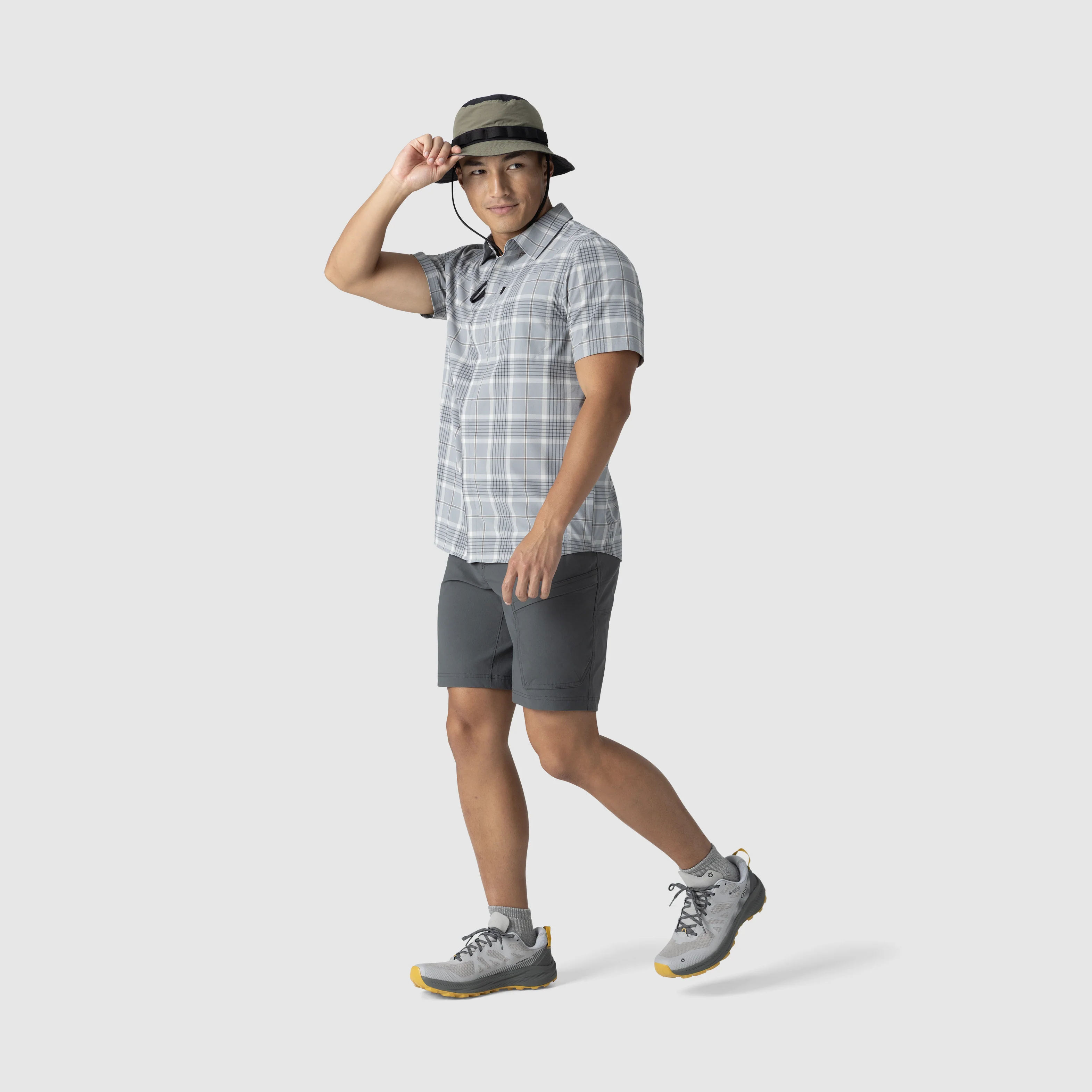 Men's Astroman Short Sleeve Sun Shirt - Image 11