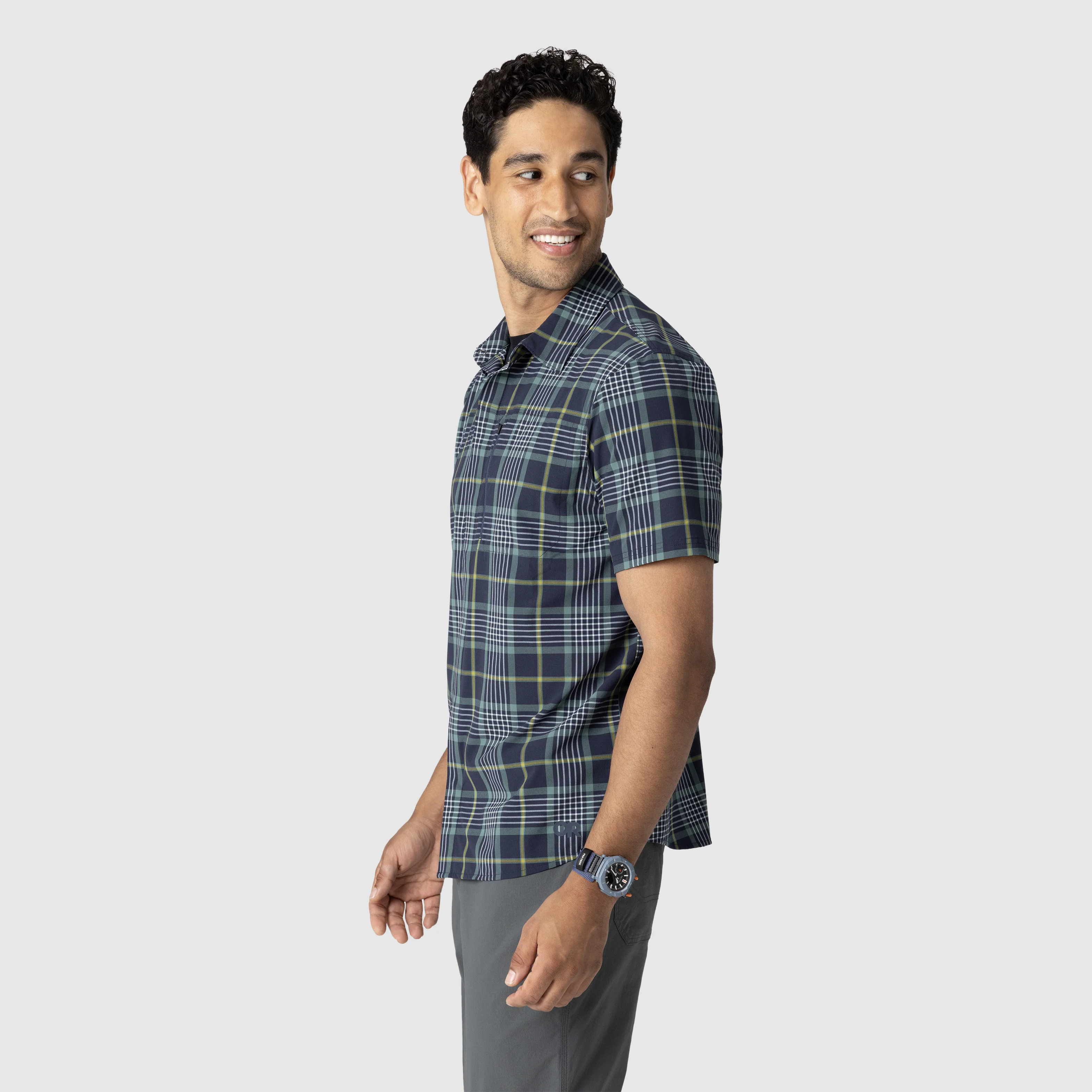 Men's Astroman Short Sleeve Sun Shirt - Image 4