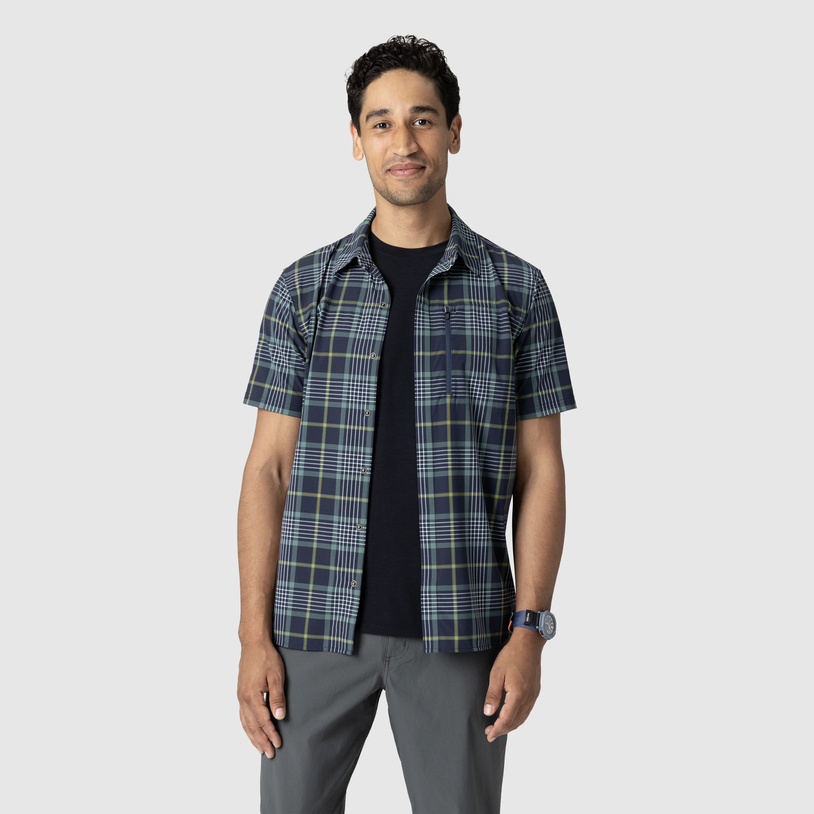 Men's Astroman Short Sleeve Sun Shirt - Image 5