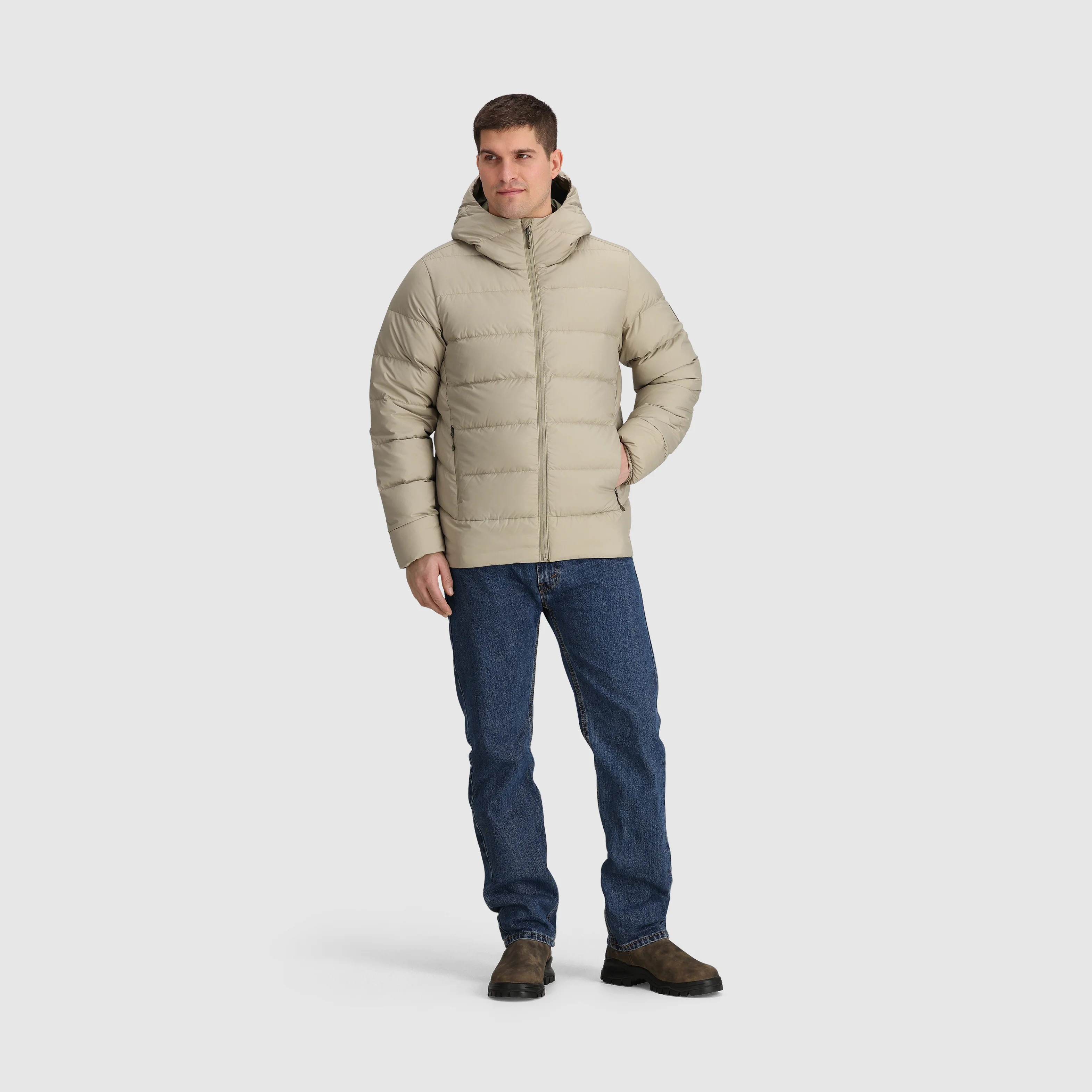 Men's Coldfront Down Hoodie - Image 5