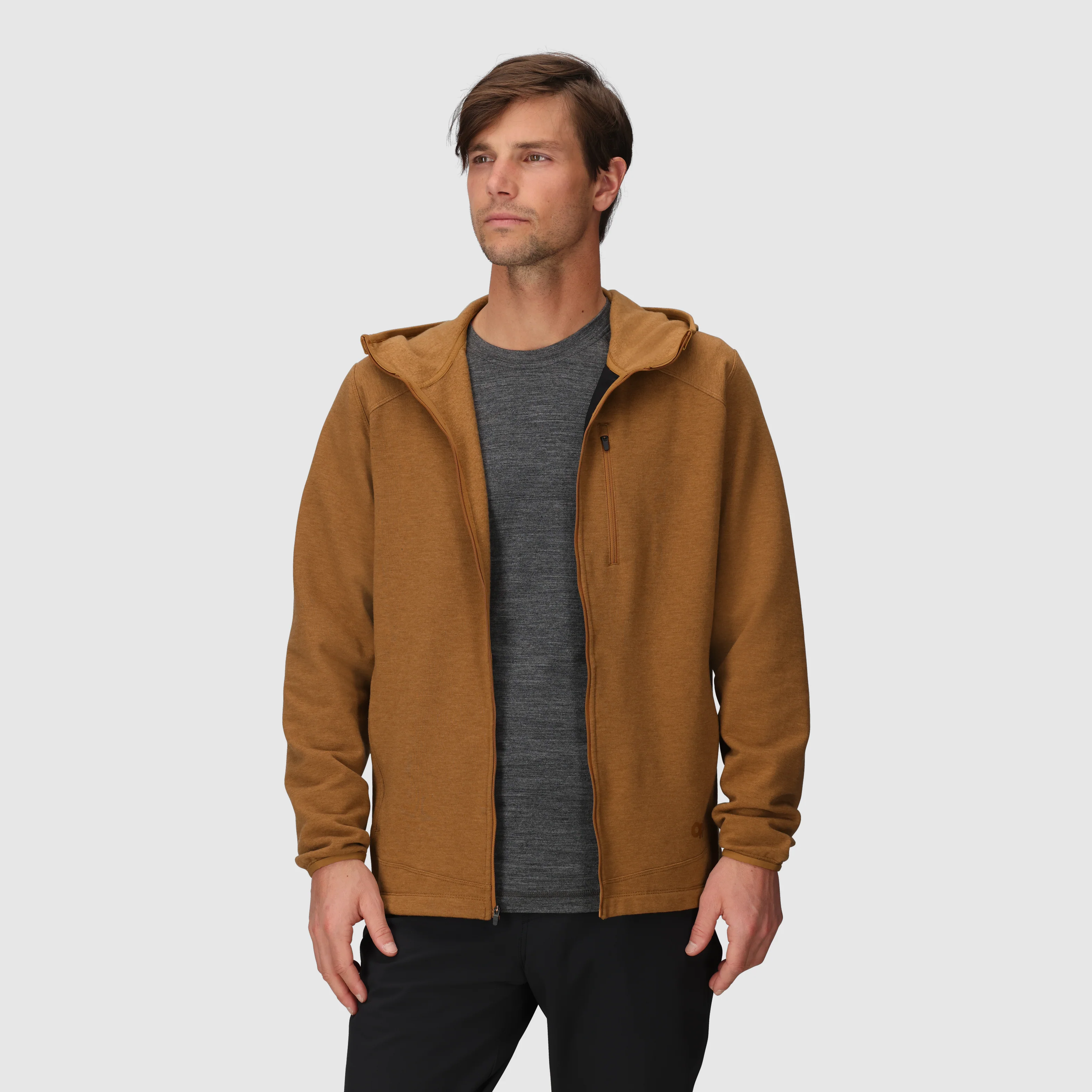 Men's Crescent Fleece Full Zip Hoodie - Image 12