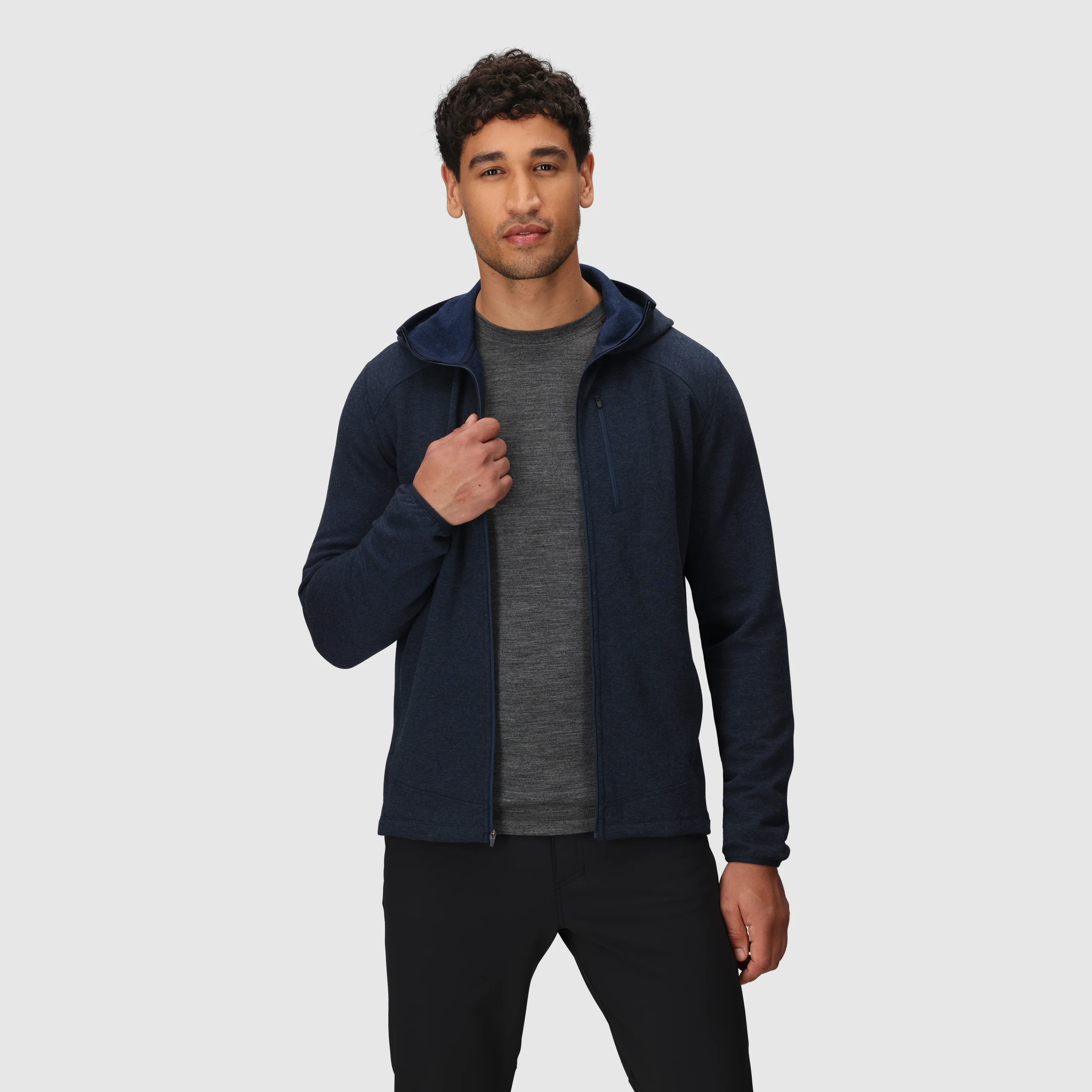 Men's Crescent Fleece Full Zip Hoodie - Image 18