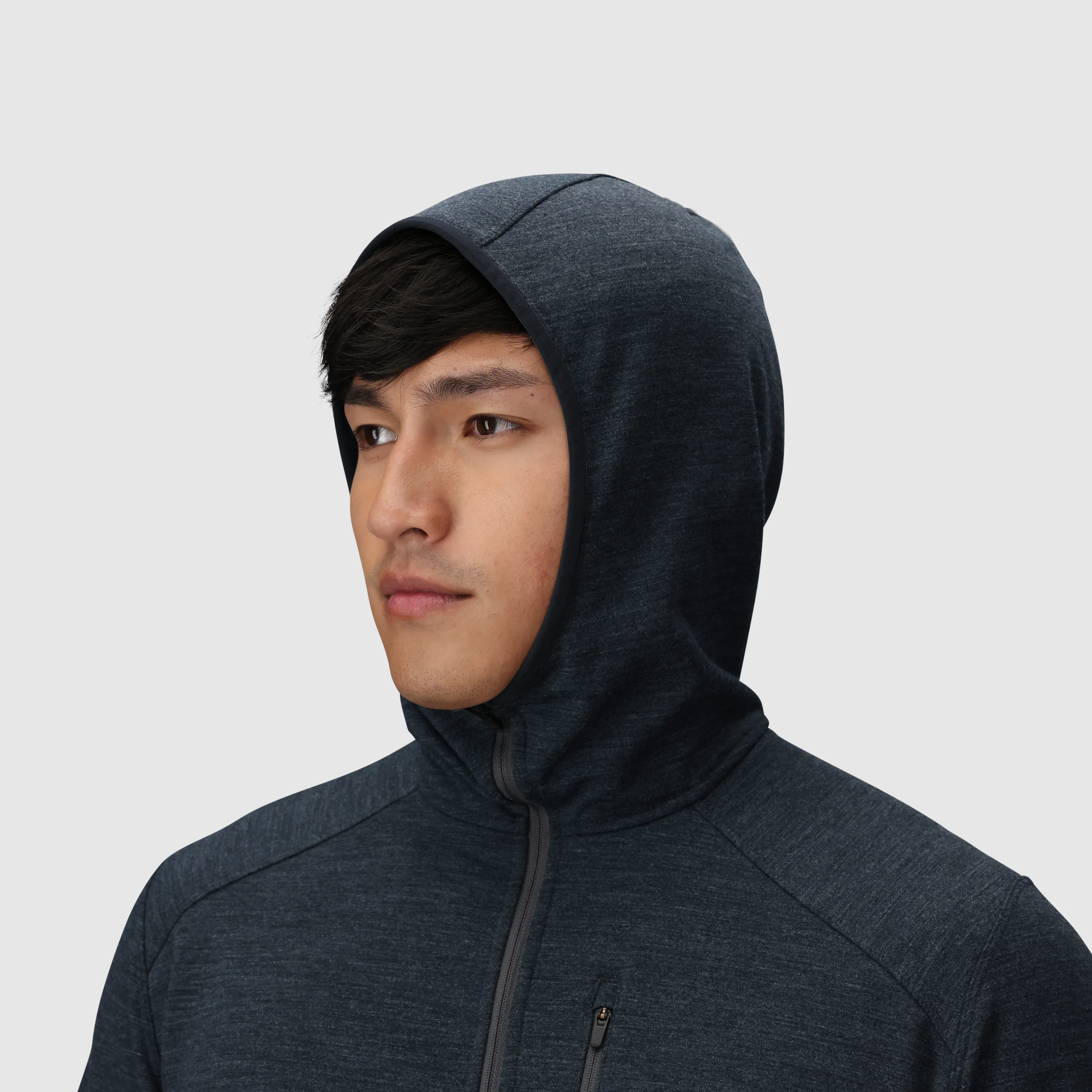 Men's Crescent Fleece Full Zip Hoodie - Image 6