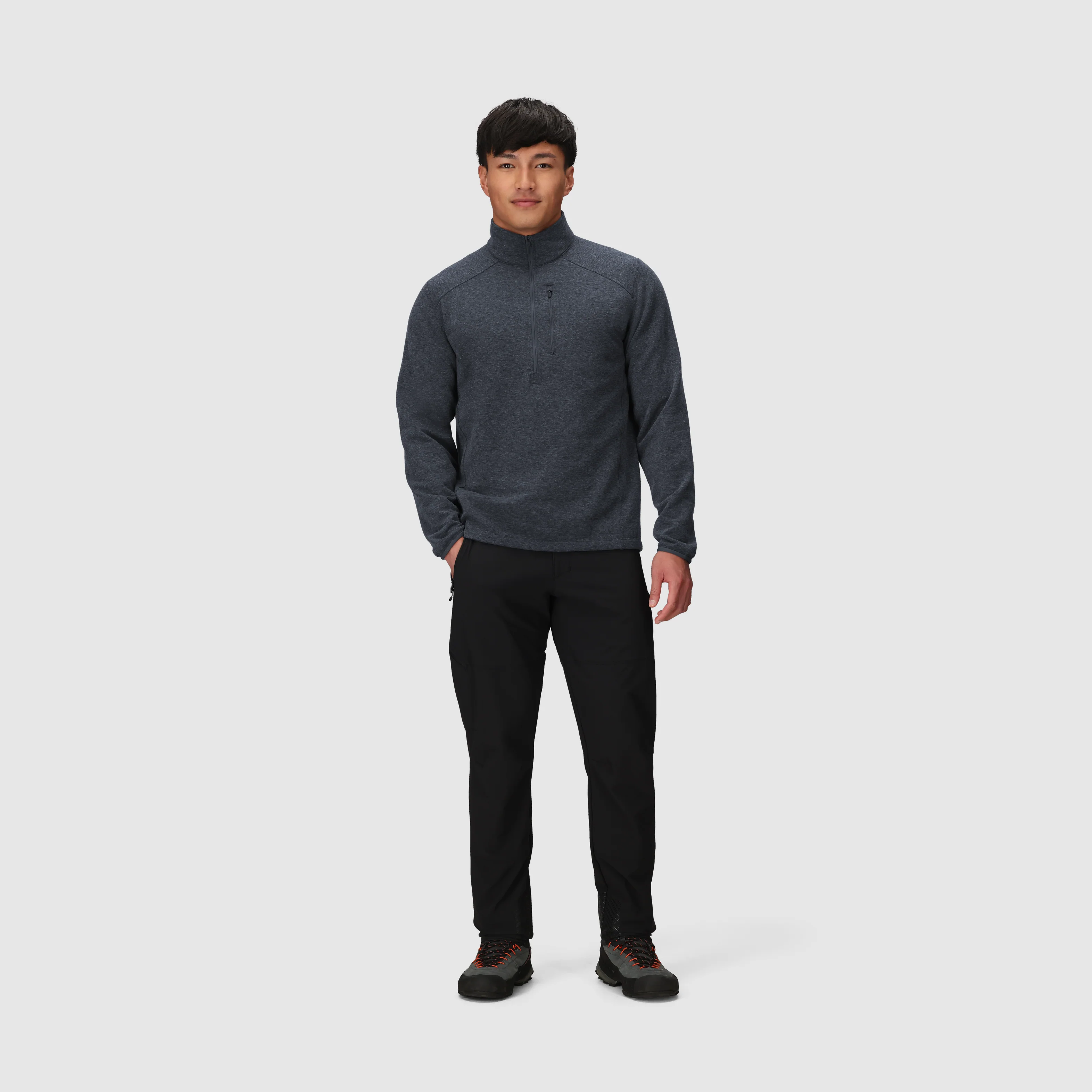 Men's Crescent Fleece Half Zip - Image 10