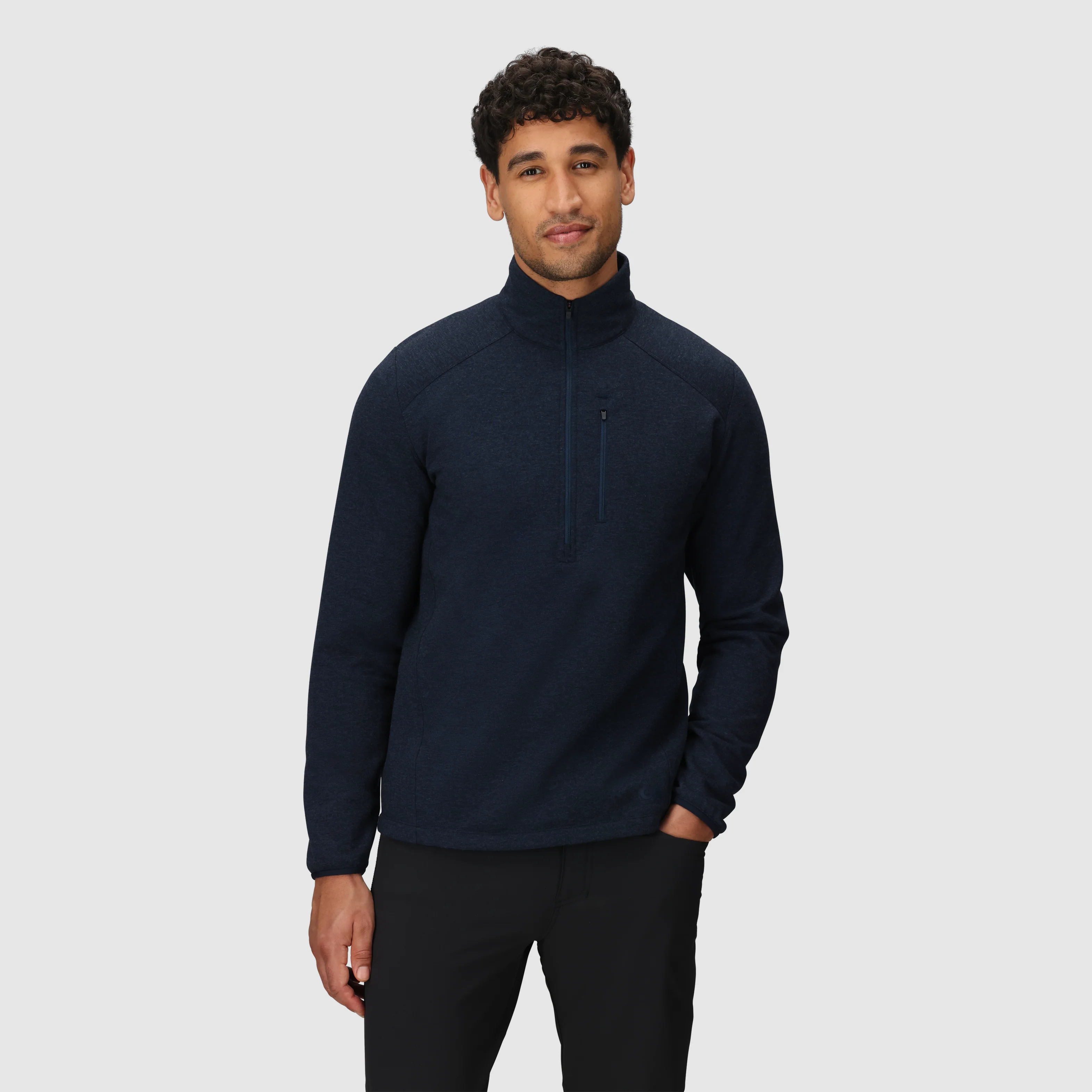 Men's Crescent Fleece Half Zip - Image 12