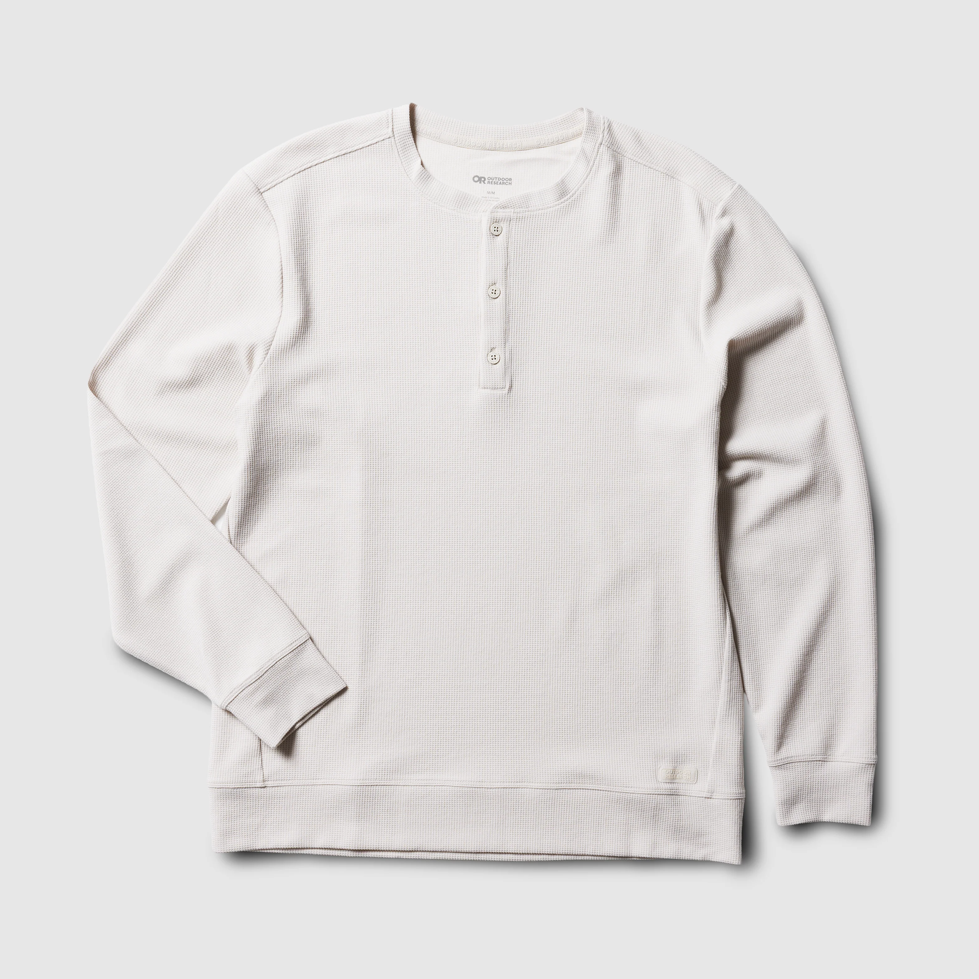 Men's Eclipse Waffle Long Sleeve Henley - Image 6