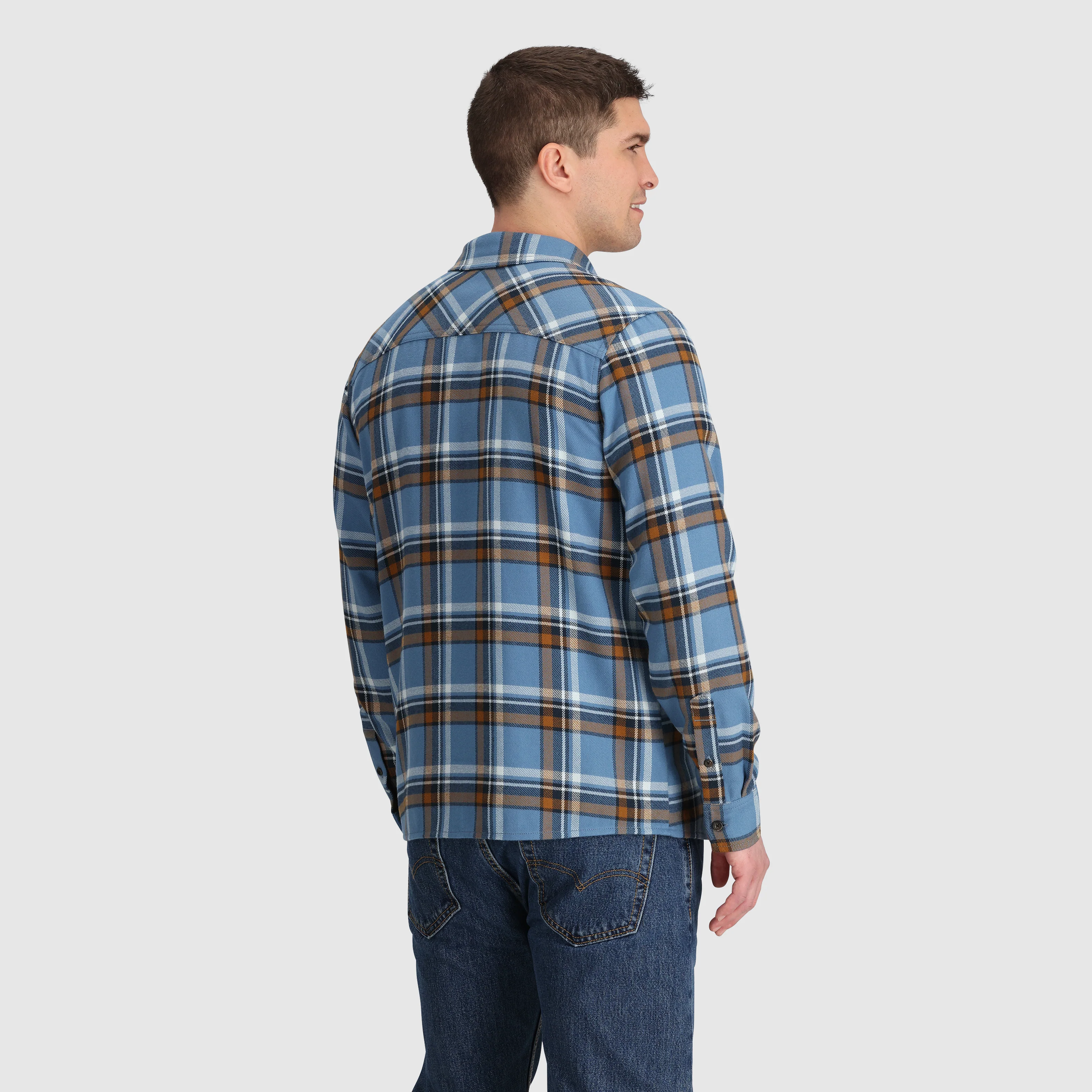 Men's Feedback Flannel Twill Shirt - Image 8