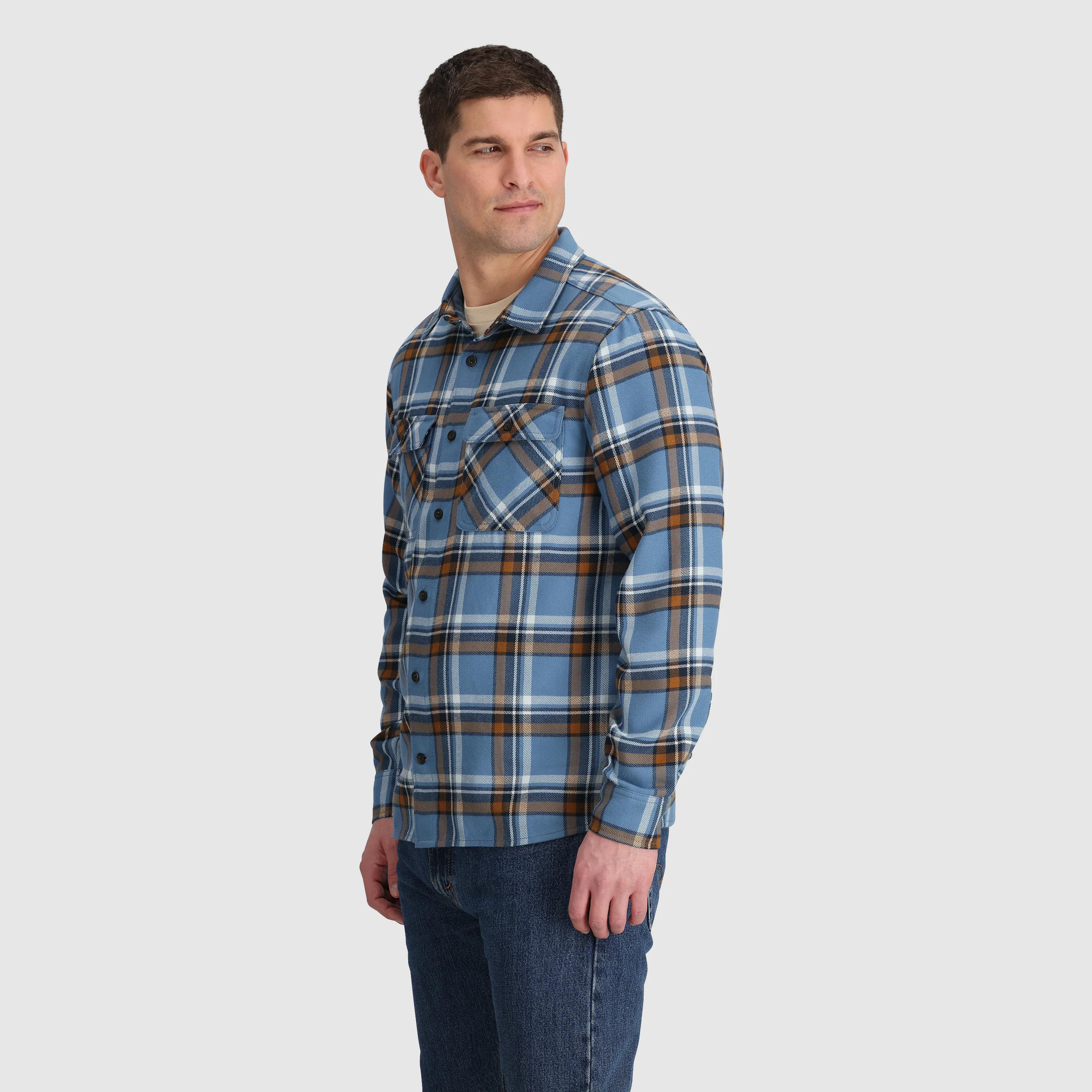Men's Feedback Flannel Twill Shirt - Image 9