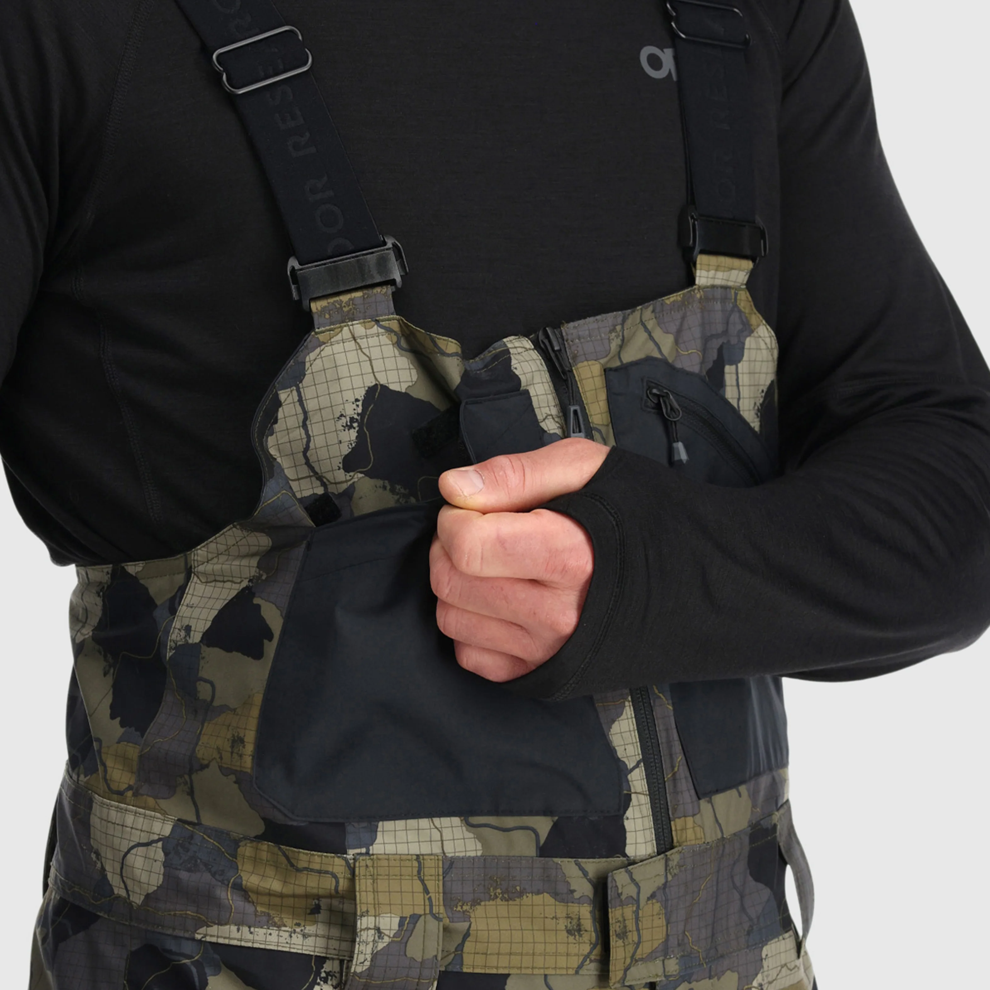 Men's Snowcrew Bibs - Image 31