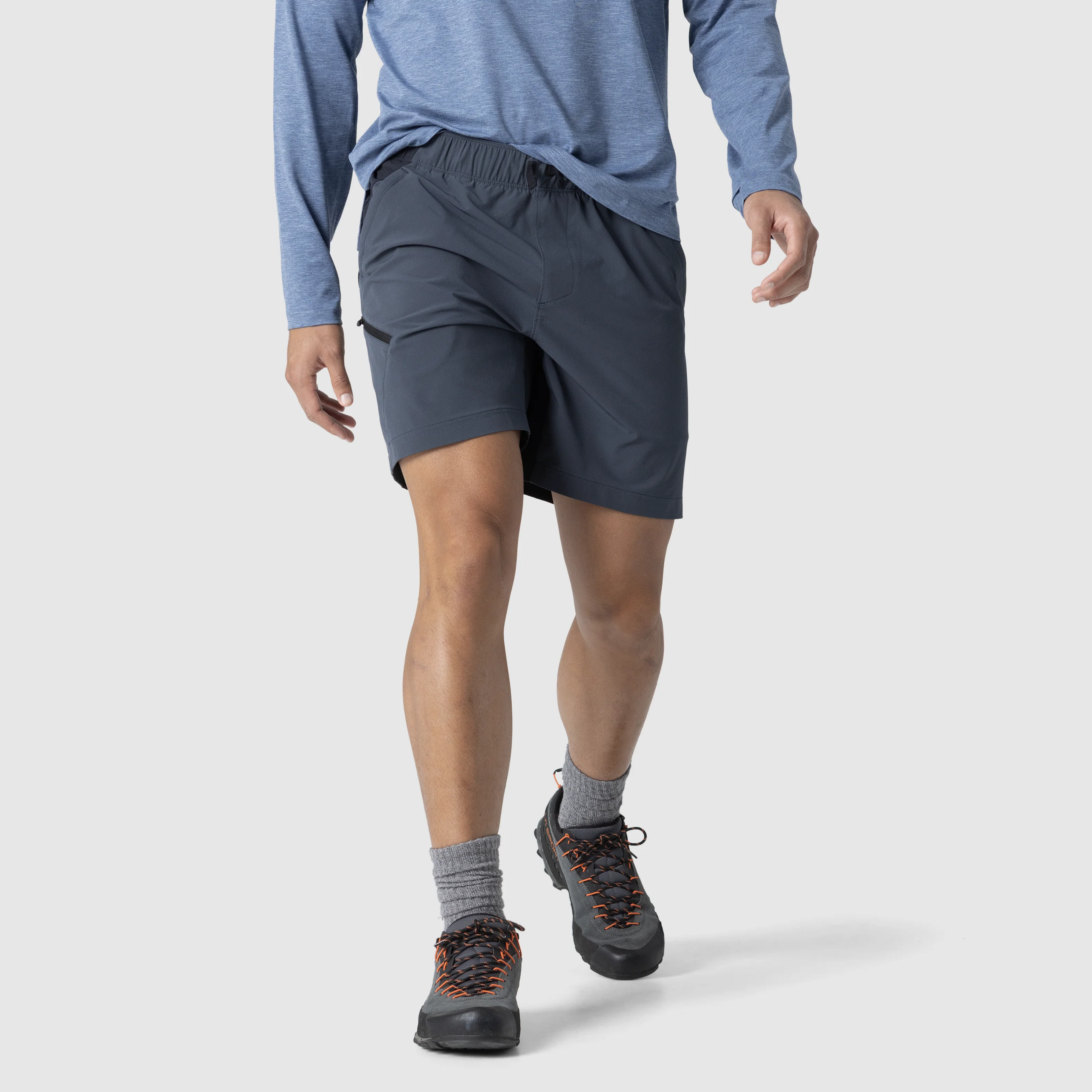 Men's Swift Lite Hybrid Shorts - 7" - Image 3