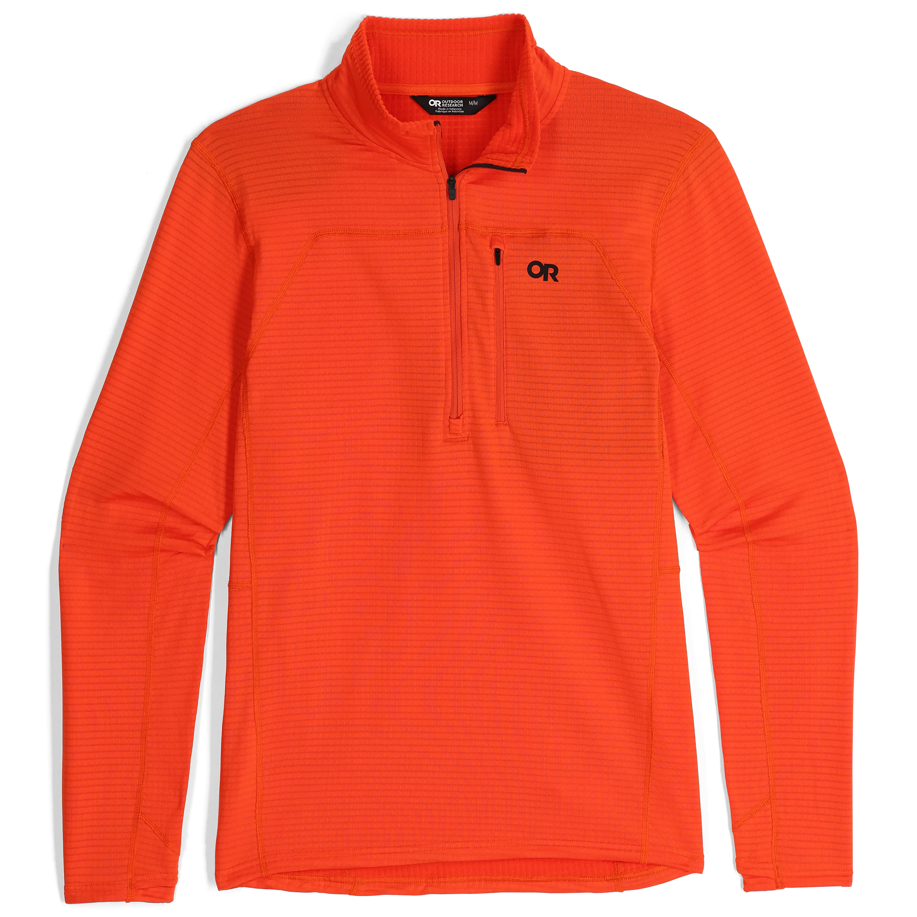 Men's Vigor Grid Fleece Half Zip - Image 22