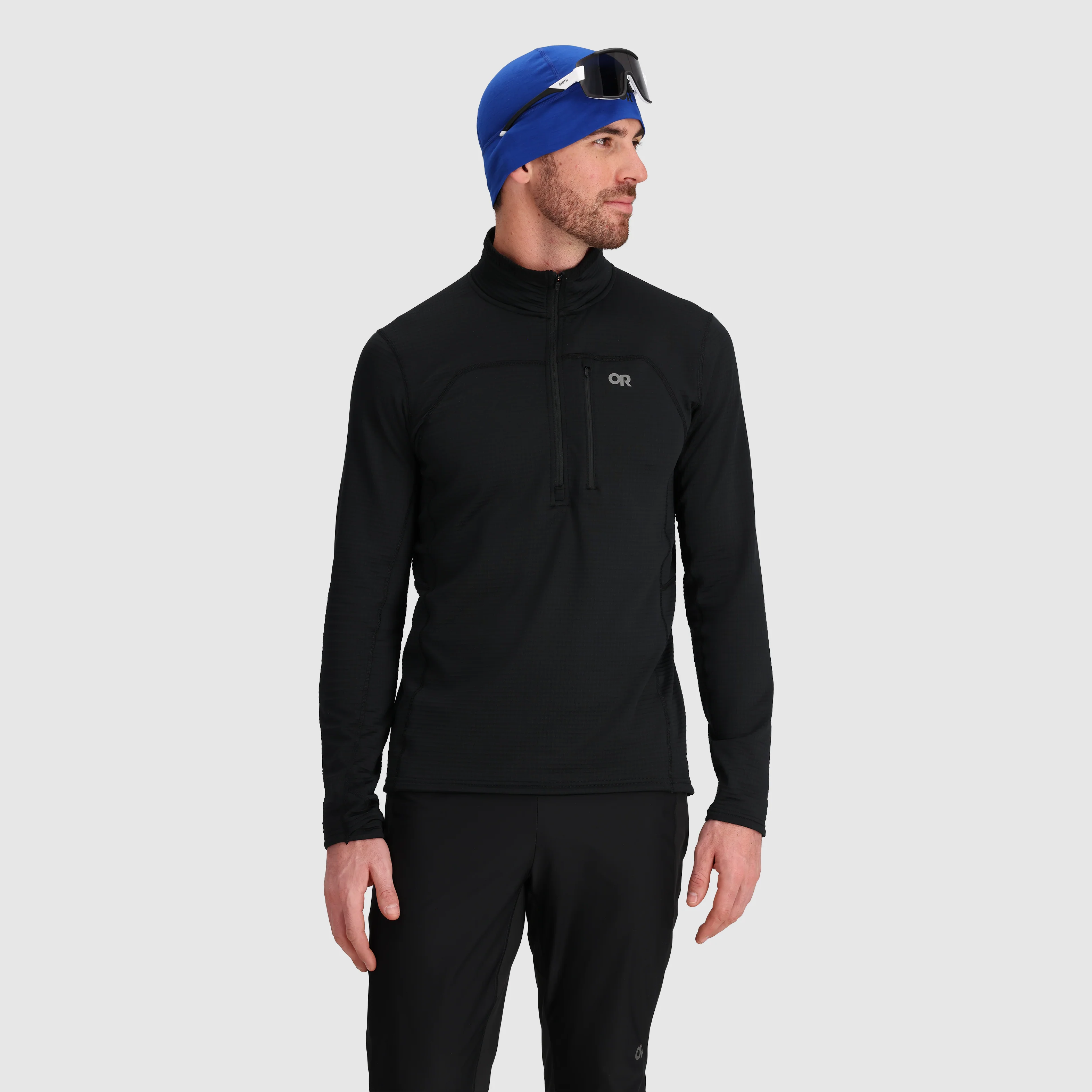 Men's Vigor Grid Fleece Half Zip - Image 28