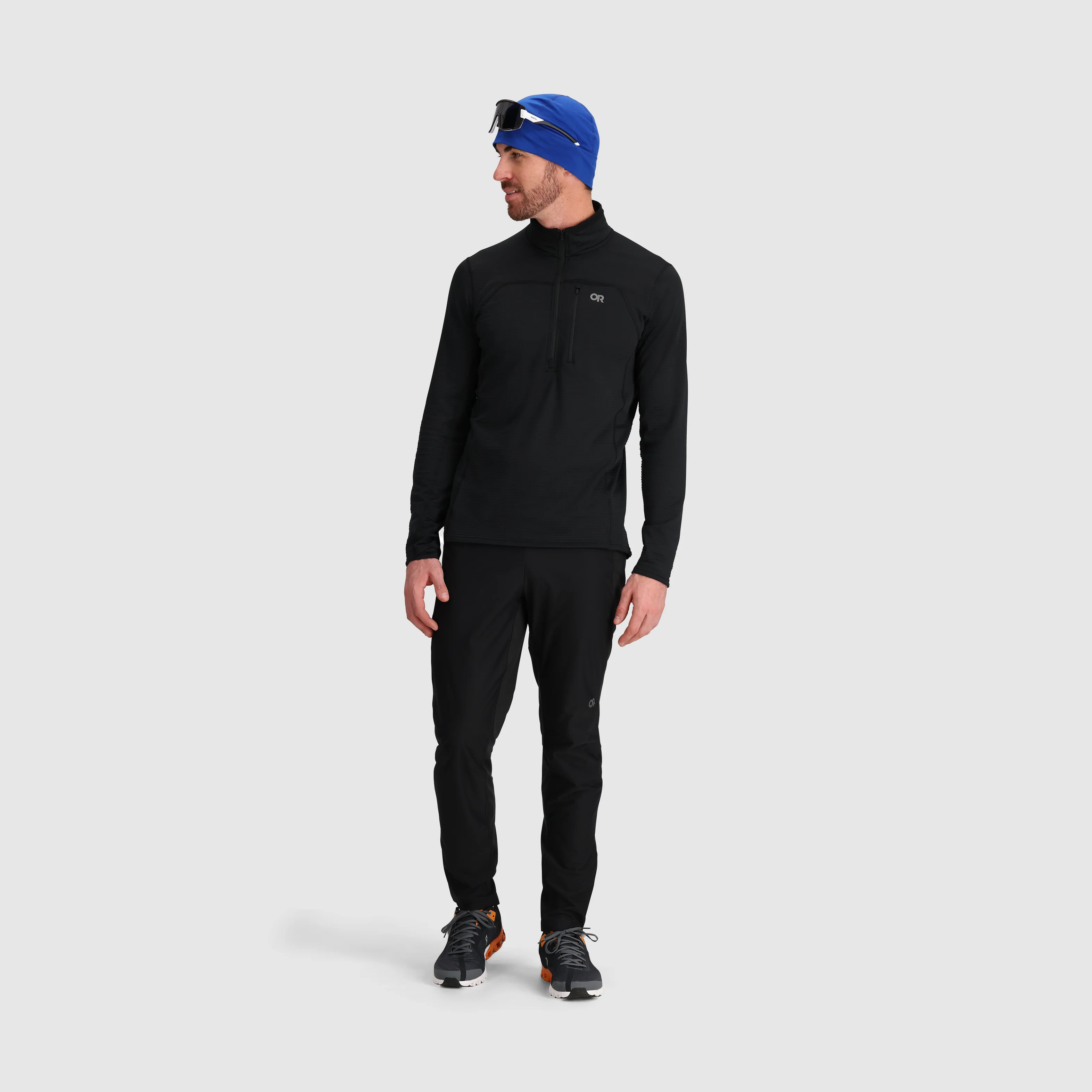 Men's Vigor Grid Fleece Half Zip - Image 31
