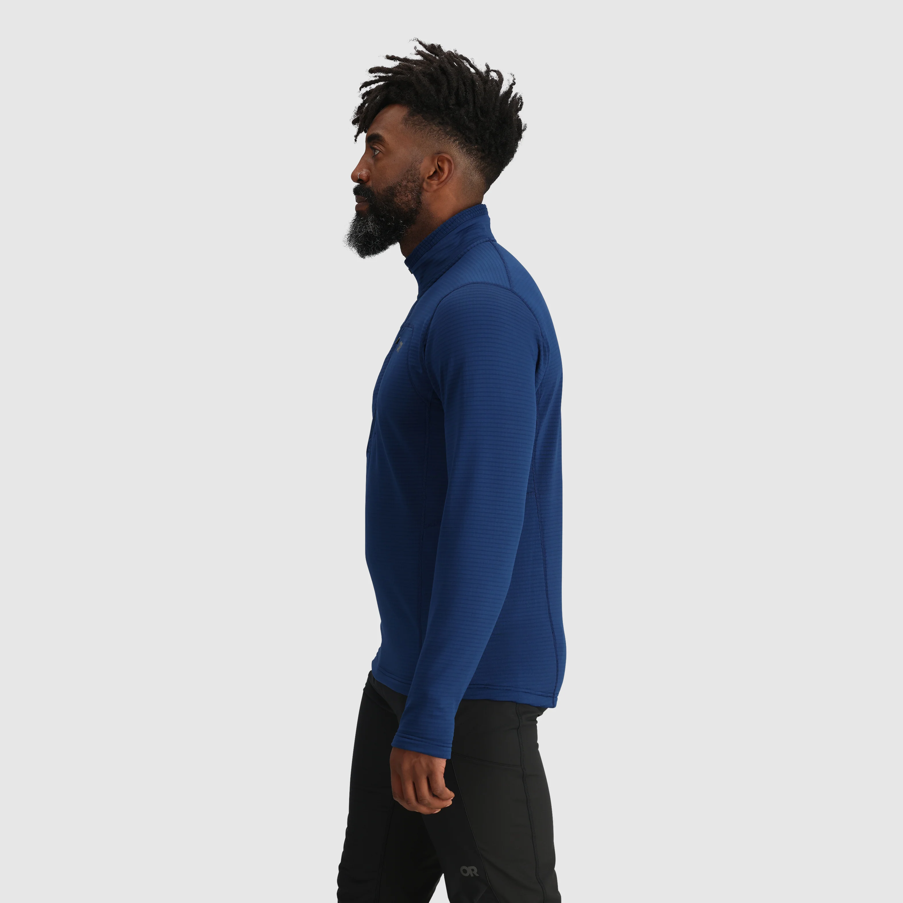 Men's Vigor Grid Fleece Half Zip - Image 35