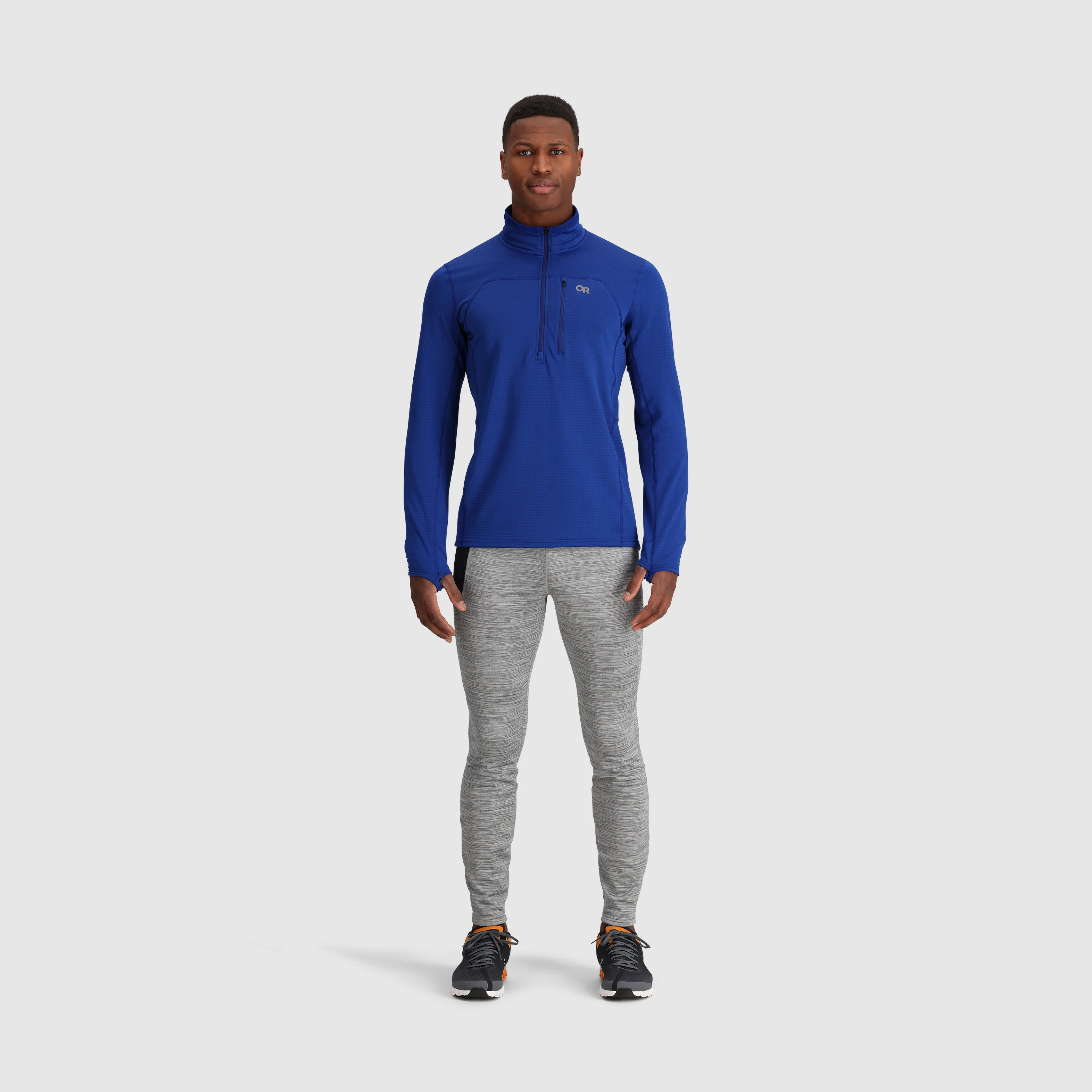 Men's Vigor Grid Fleece Half Zip - Image 41