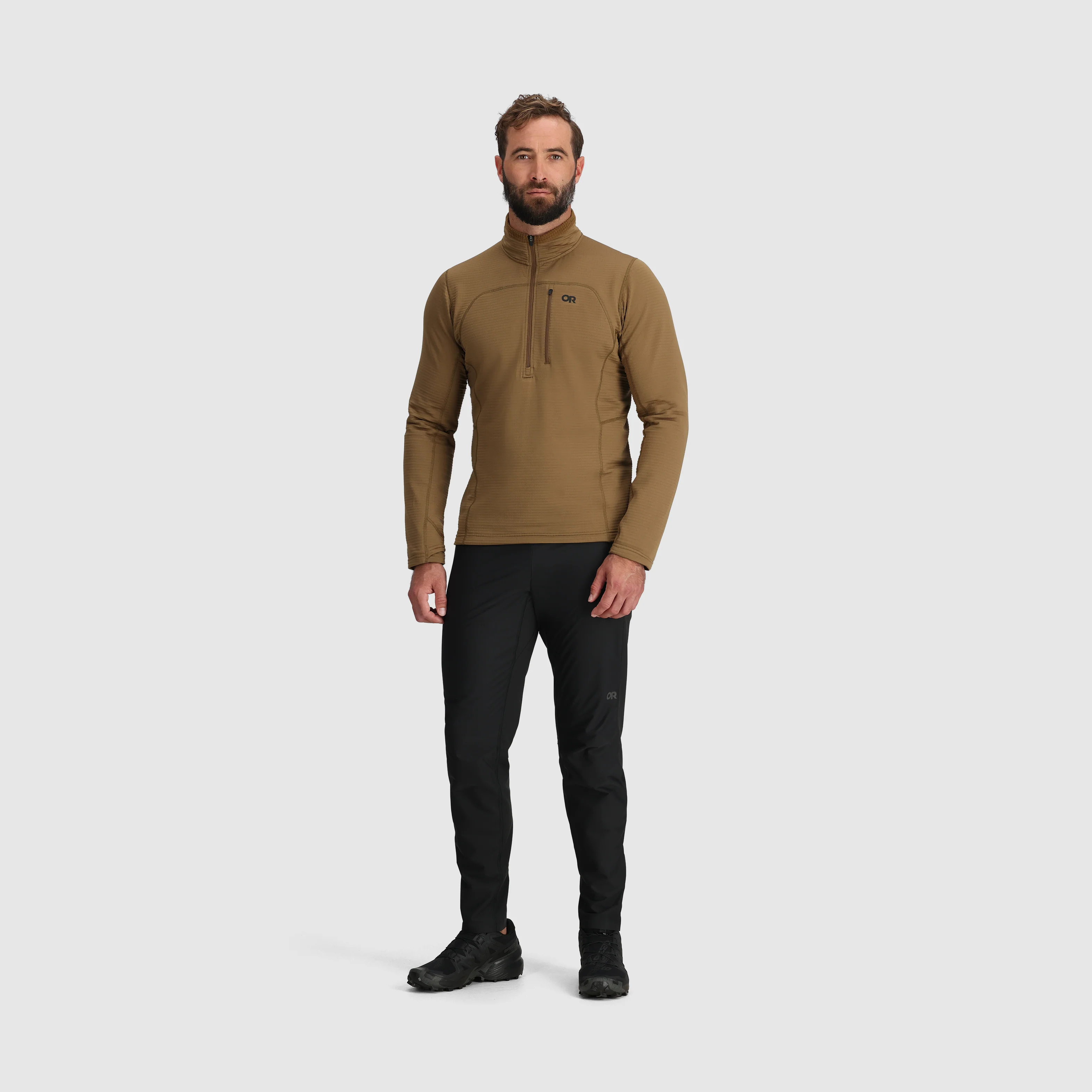 Men's Vigor Grid Fleece Half Zip - Image 46