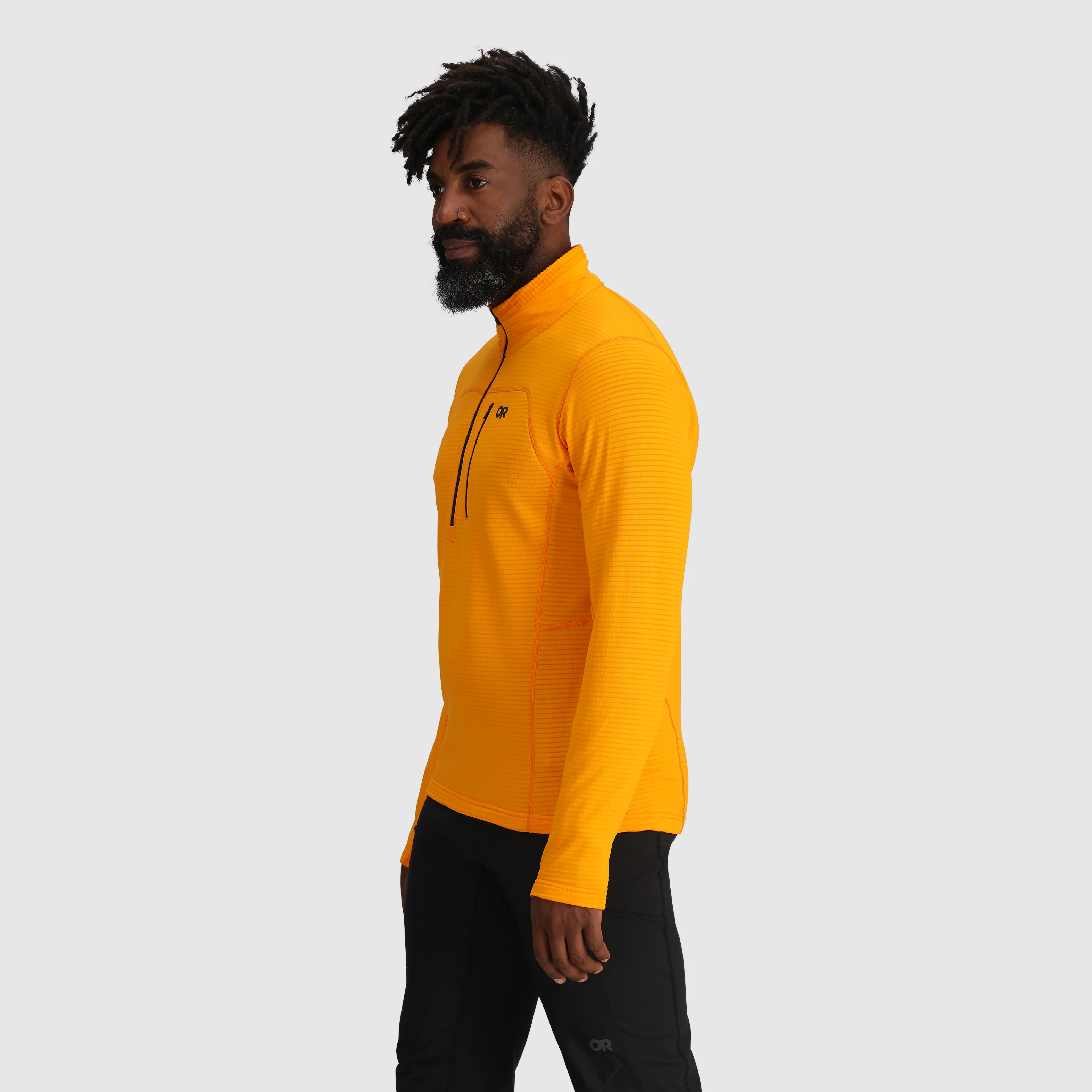 Men's Vigor Grid Fleece Half Zip - Image 50