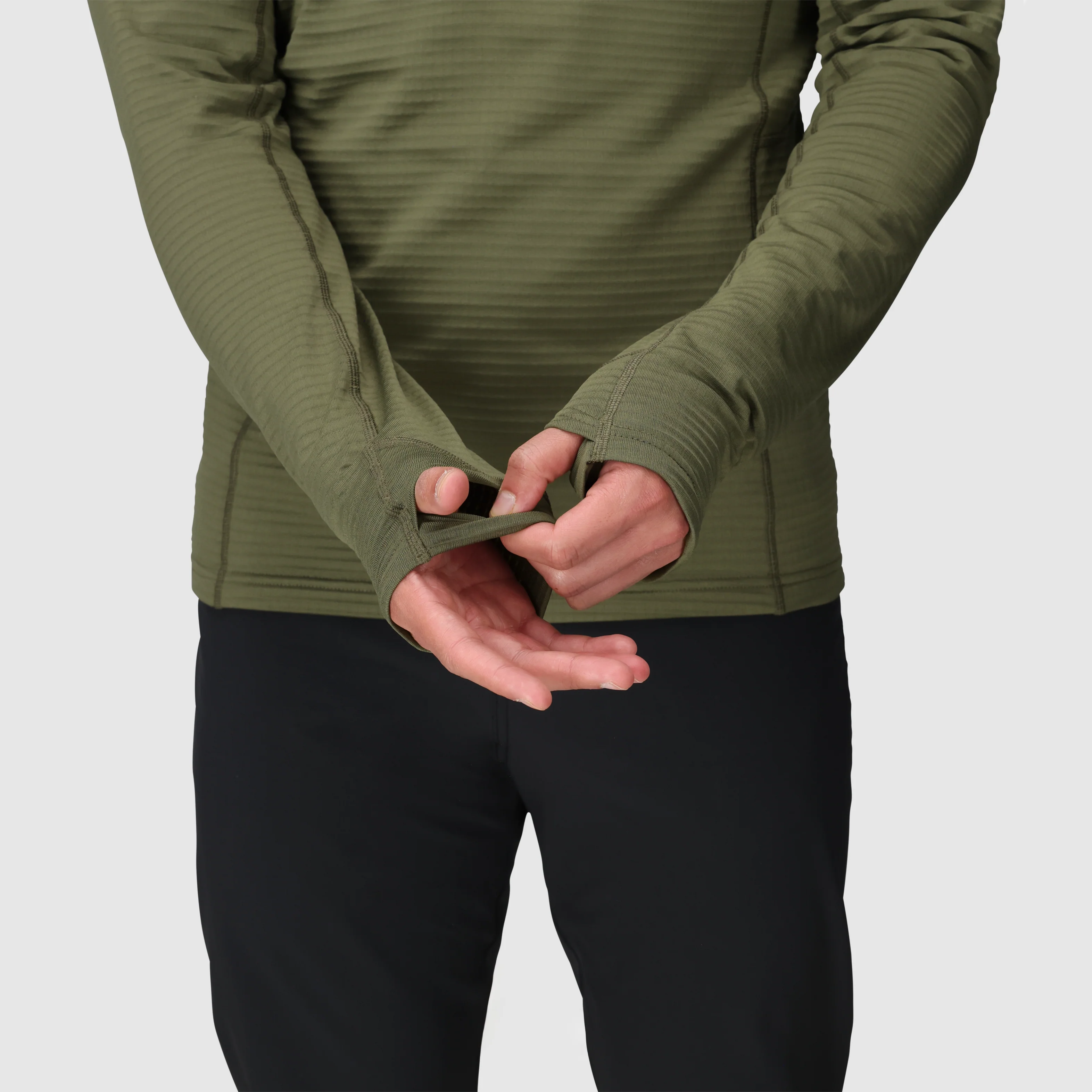 Men's Vigor Grid Fleece Half Zip - Image 55