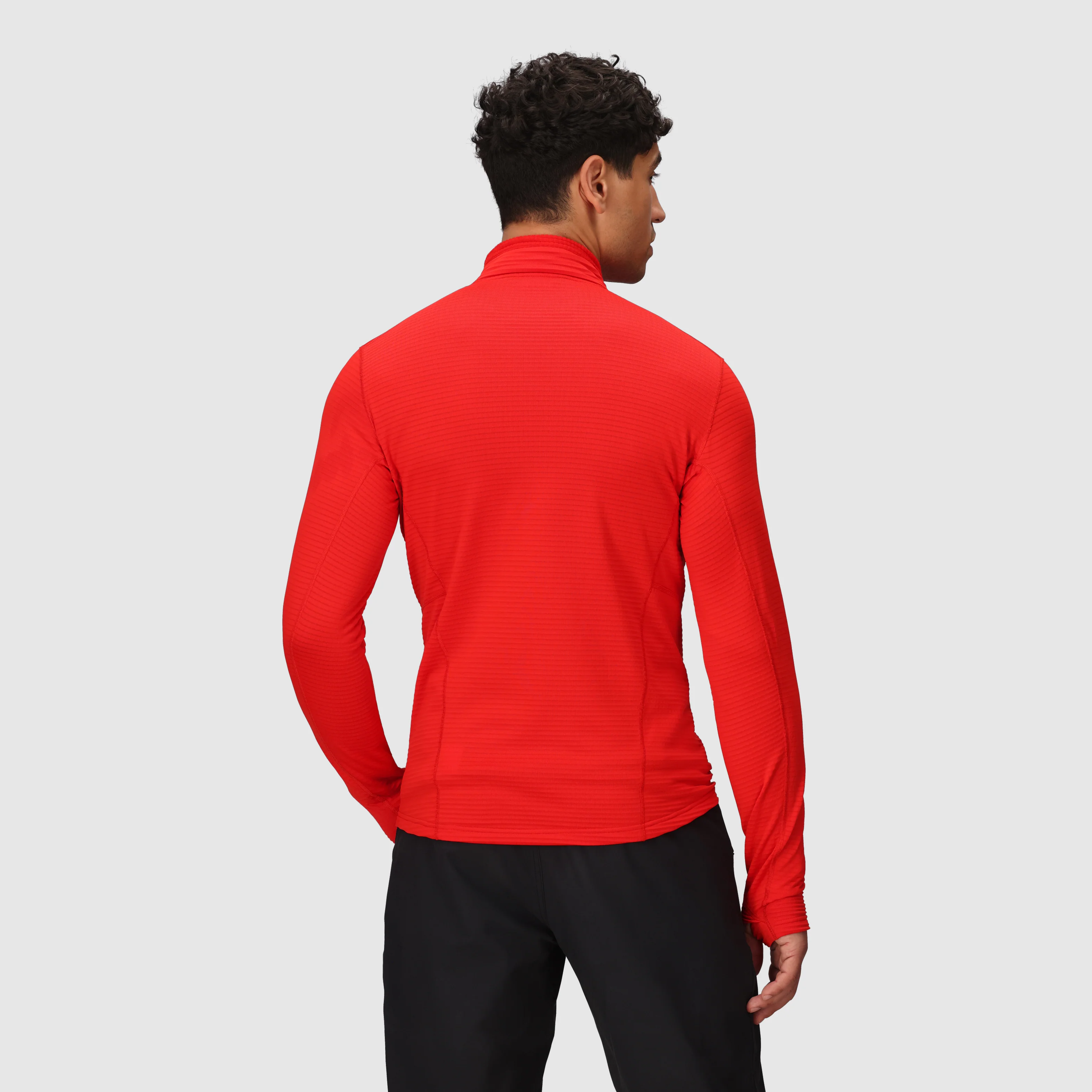 Men's Vigor Grid Fleece Half Zip - Image 7