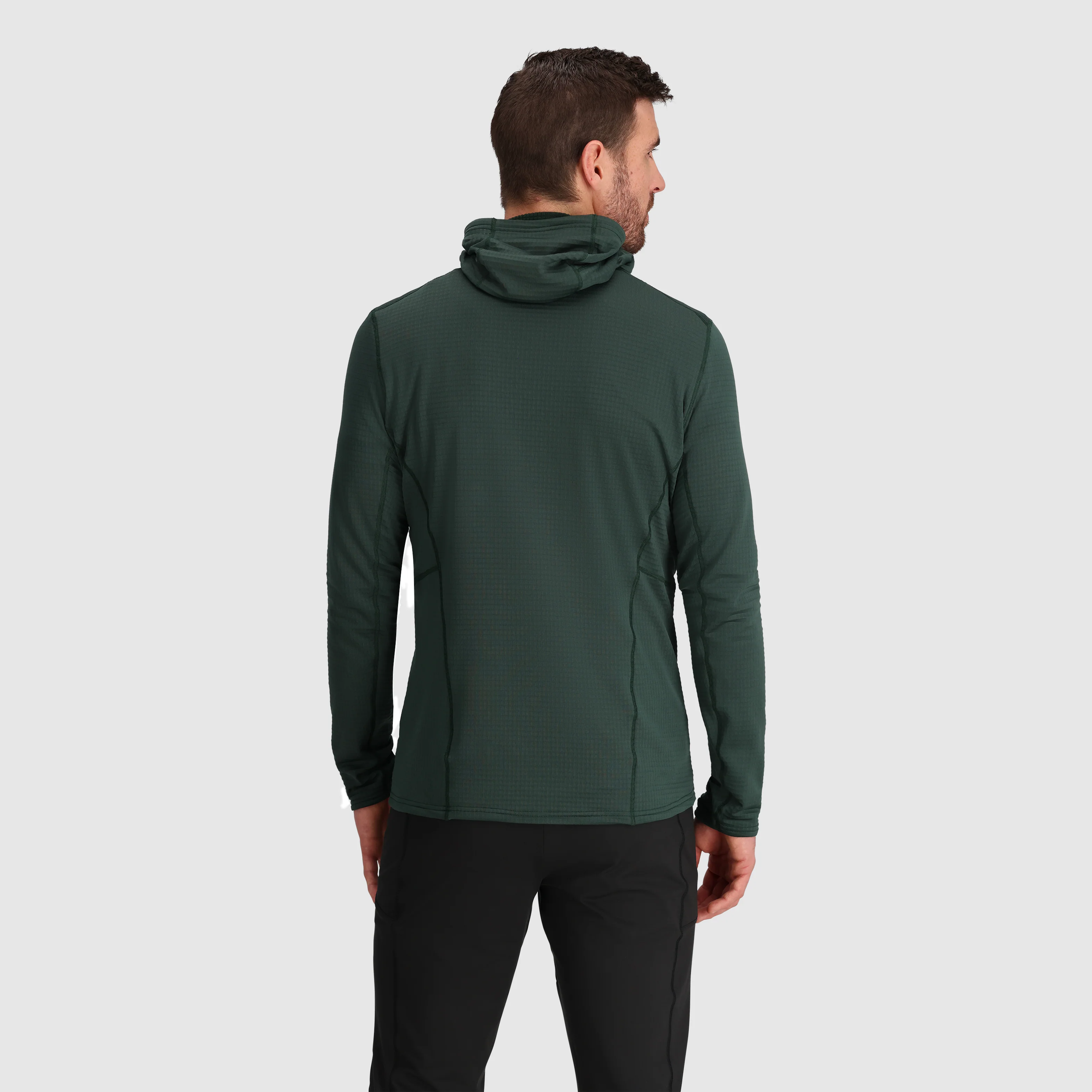 Men's Vigor Grid Fleece Pullover Hoodie - Image 23