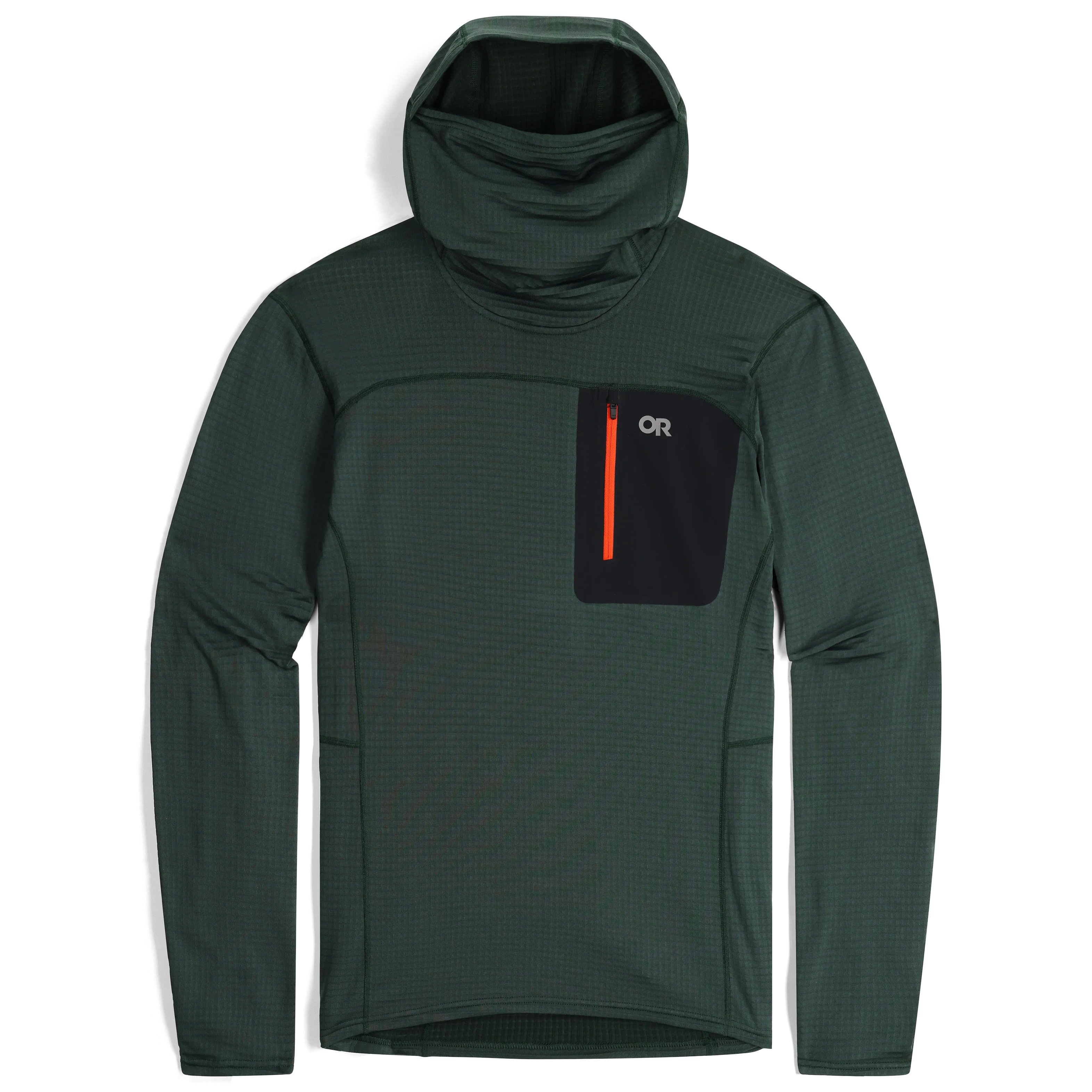 Men's Vigor Grid Fleece Pullover Hoodie - Image 26