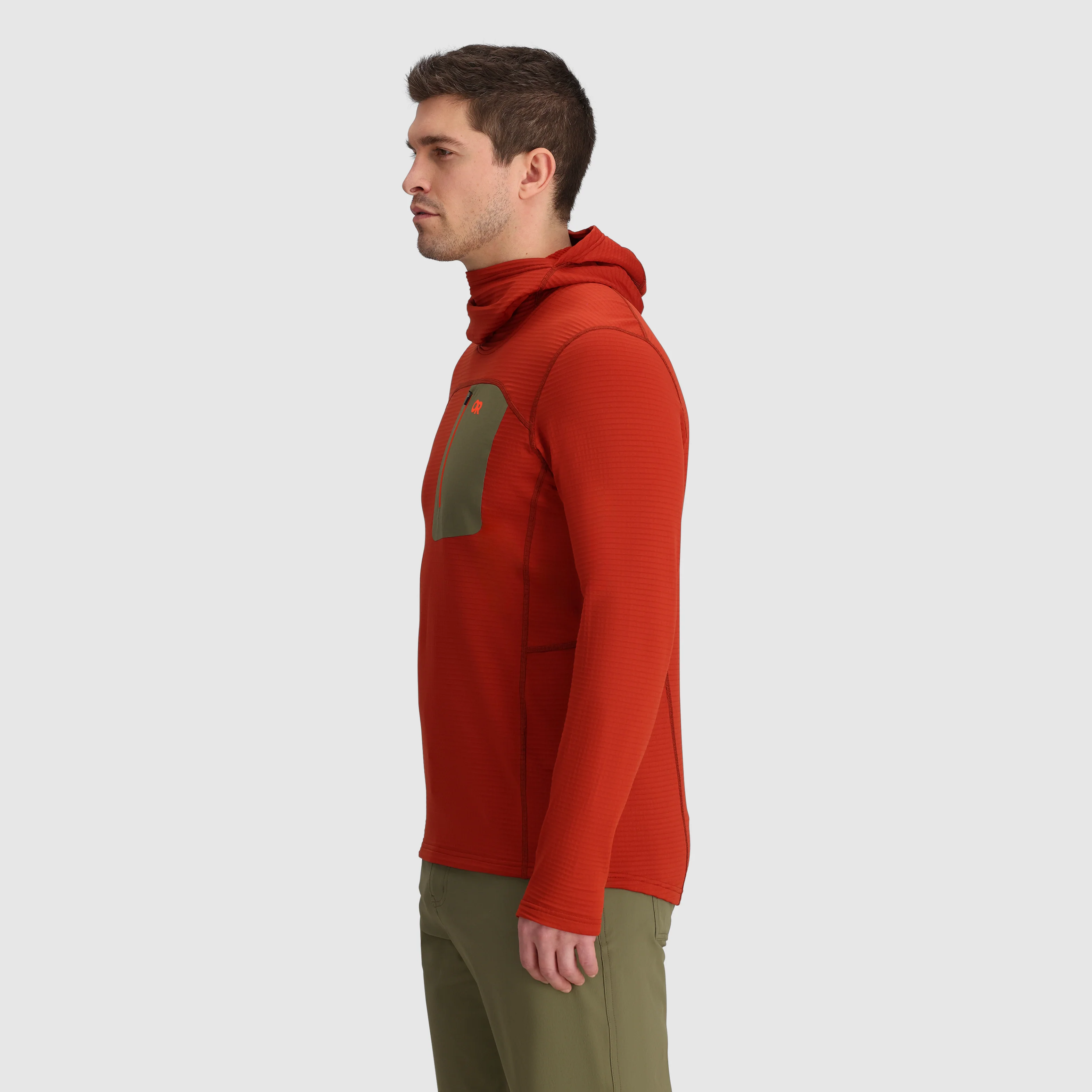 Men's Vigor Grid Fleece Pullover Hoodie - Image 29
