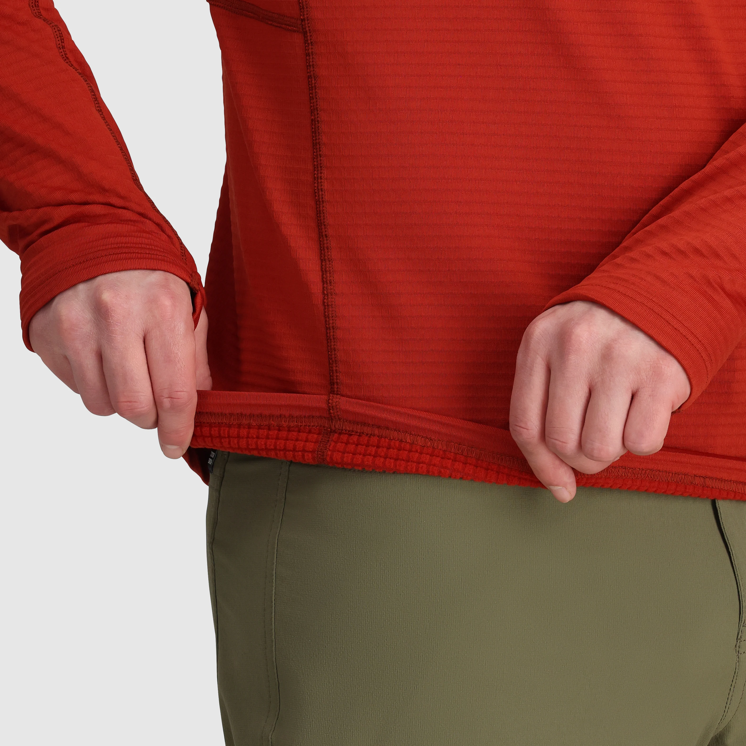 Men's Vigor Grid Fleece Pullover Hoodie - Image 35