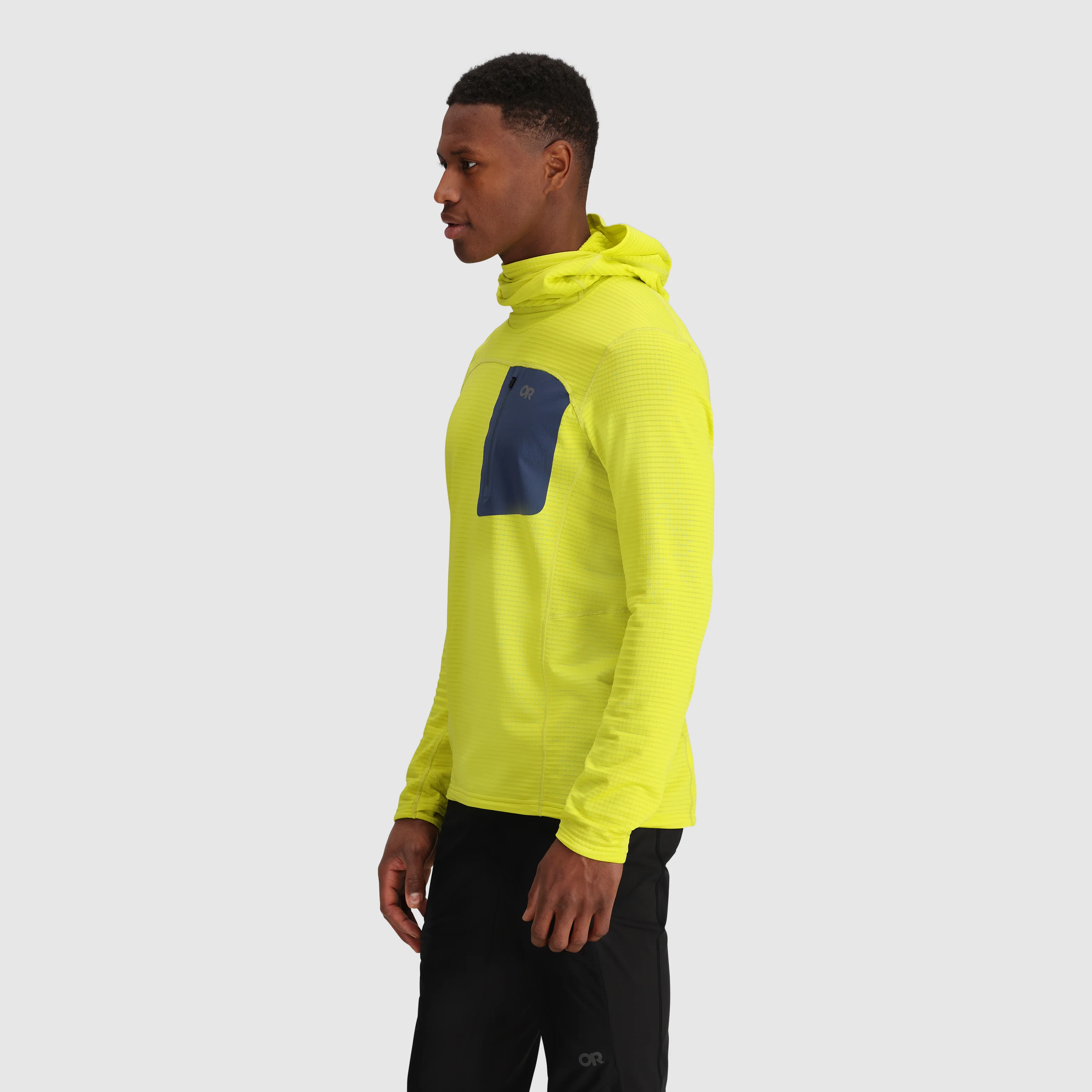 Men's Vigor Grid Fleece Pullover Hoodie - Image 43