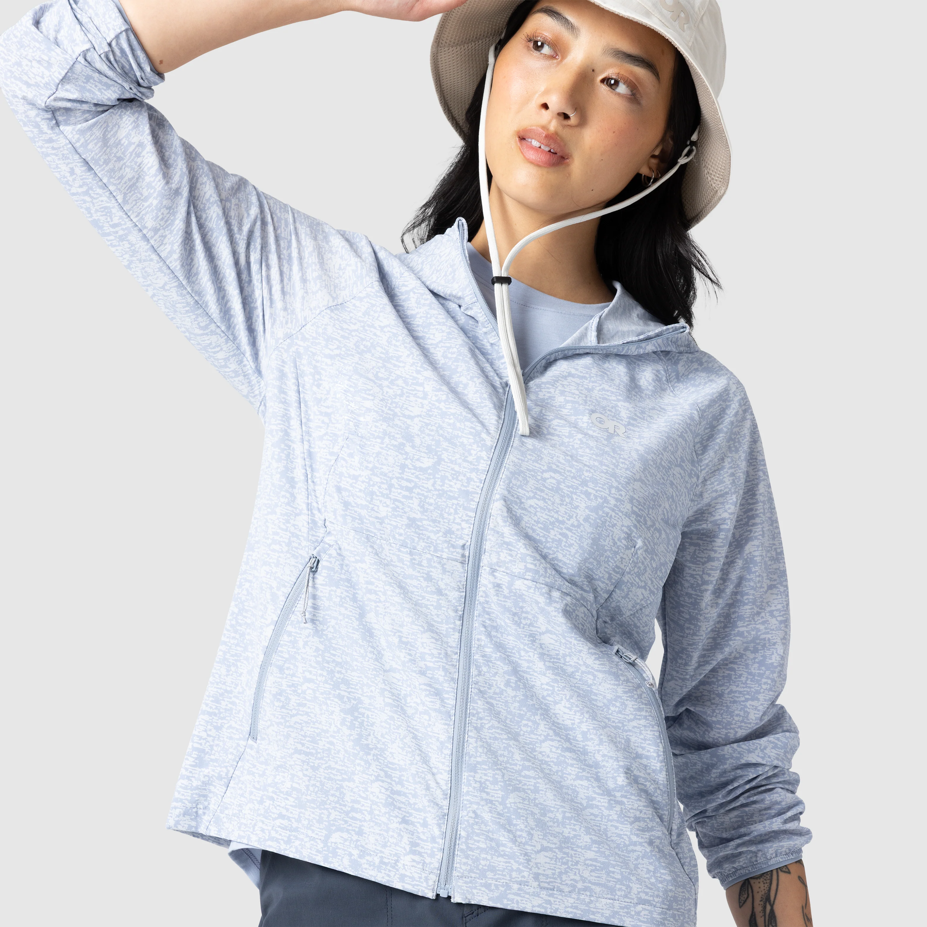Women's Astroman Full Zip Sun Hoodie - Image 6