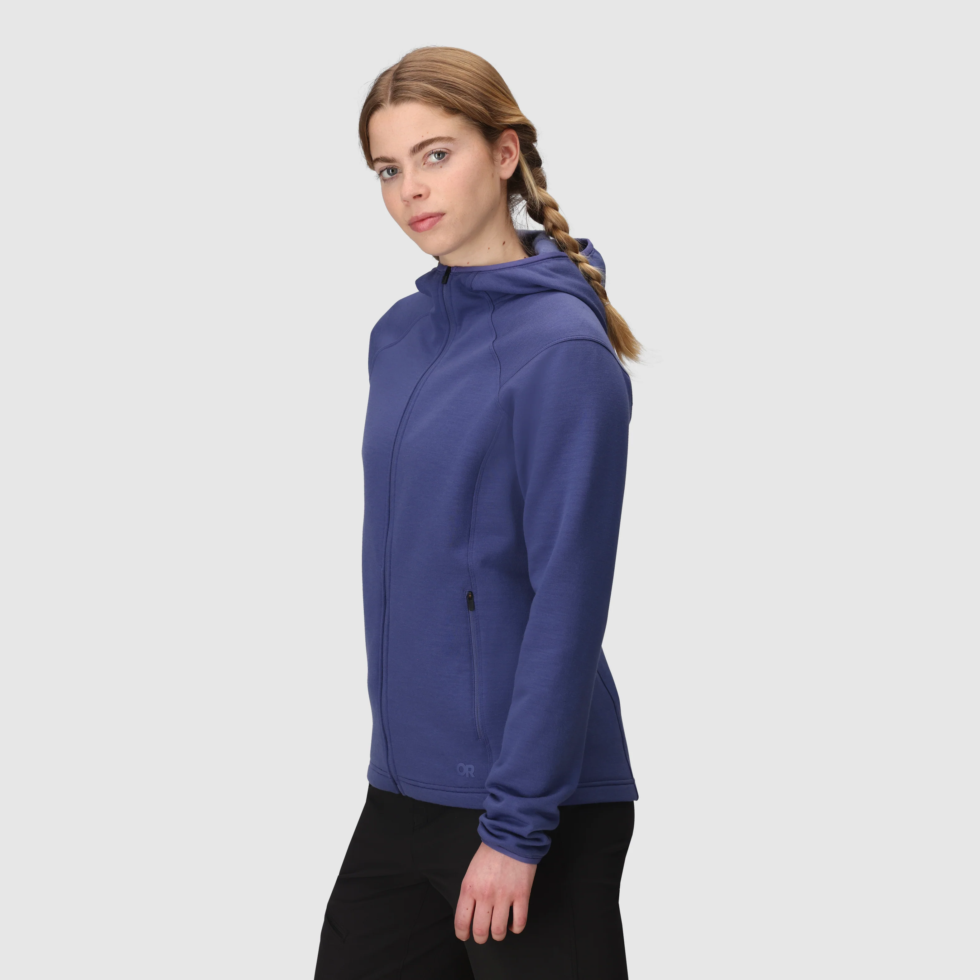 Women's Crescent Fleece Full Zip Hoodie - Image 12