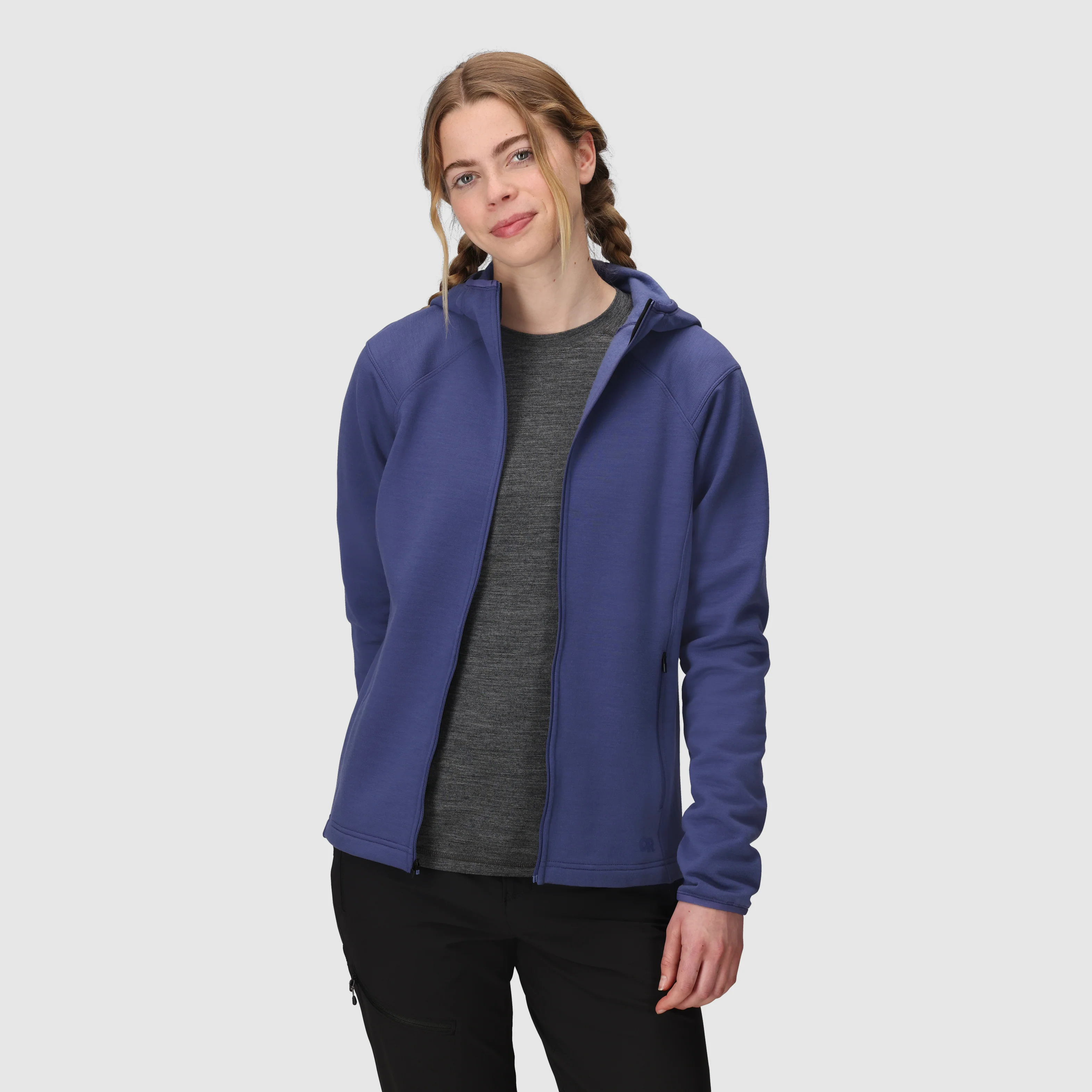 Women's Crescent Fleece Full Zip Hoodie - Image 13