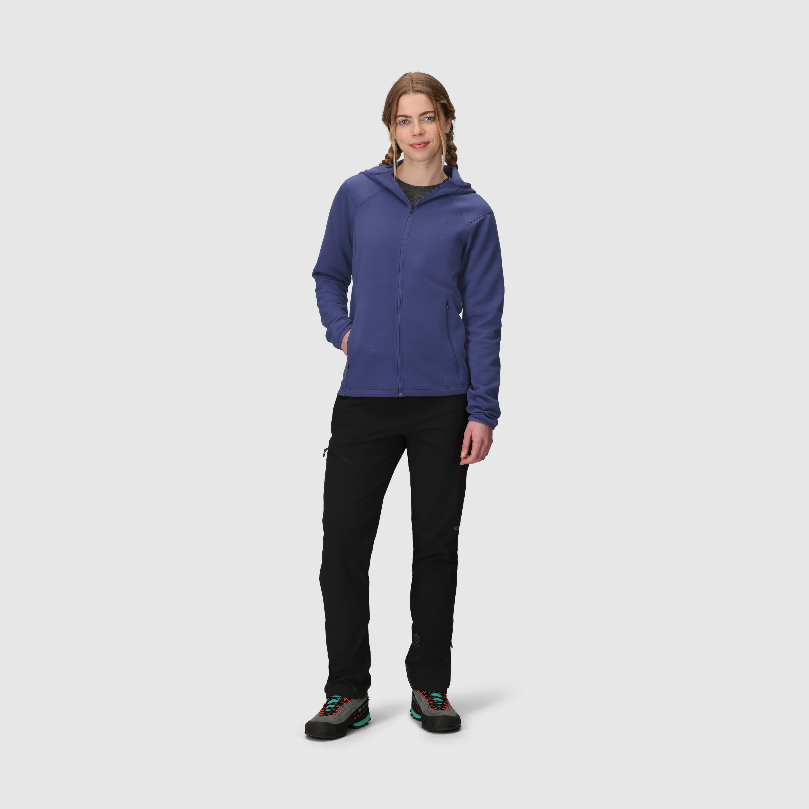 Women's Crescent Fleece Full Zip Hoodie - Image 14