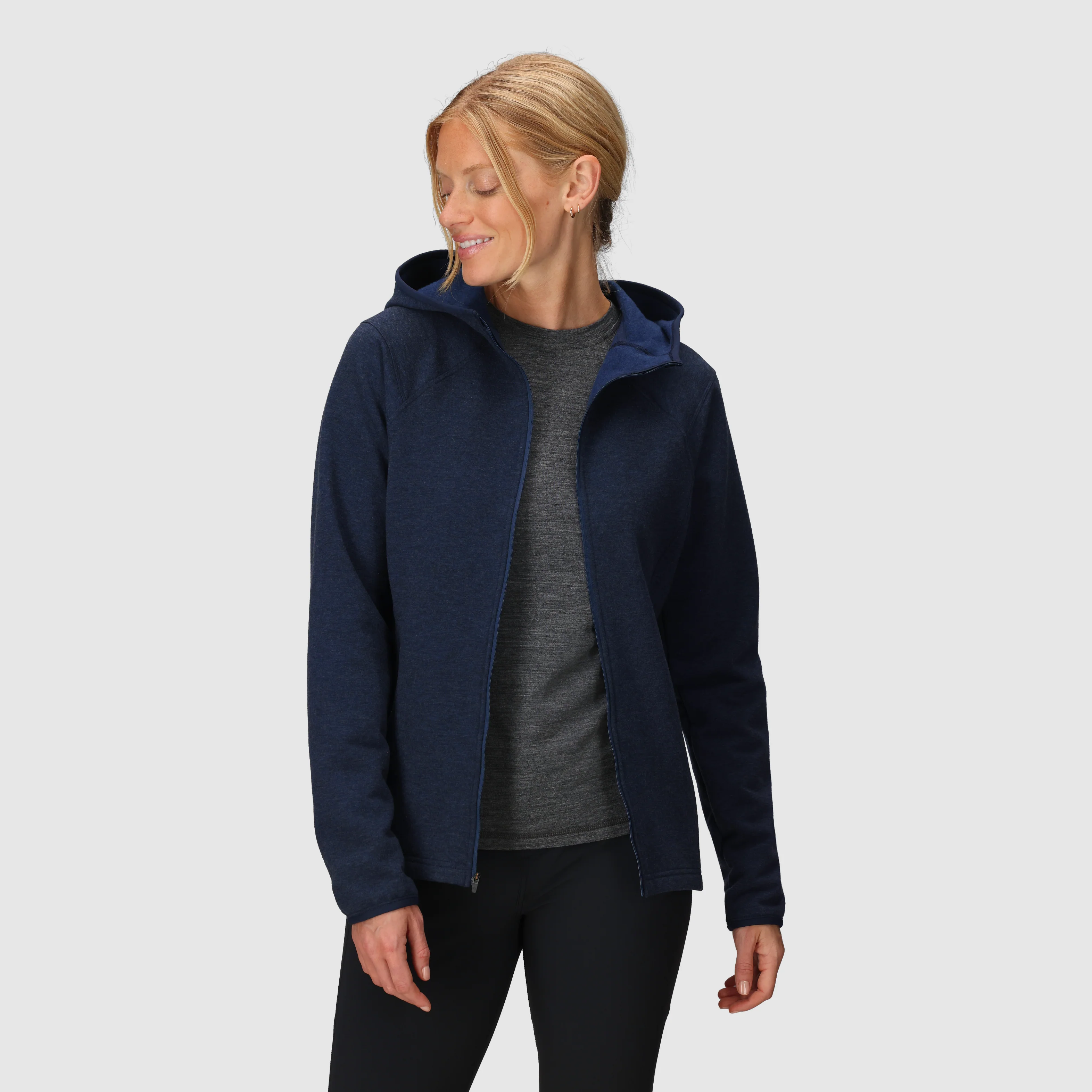 Women's Crescent Fleece Full Zip Hoodie - Image 18