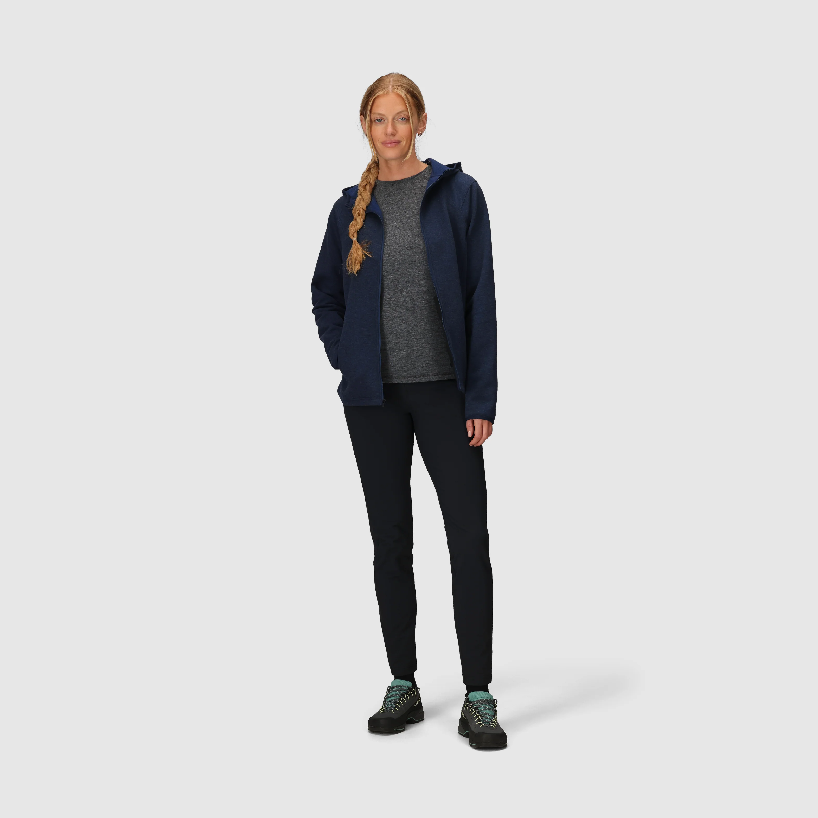 Women's Crescent Fleece Full Zip Hoodie - Image 19