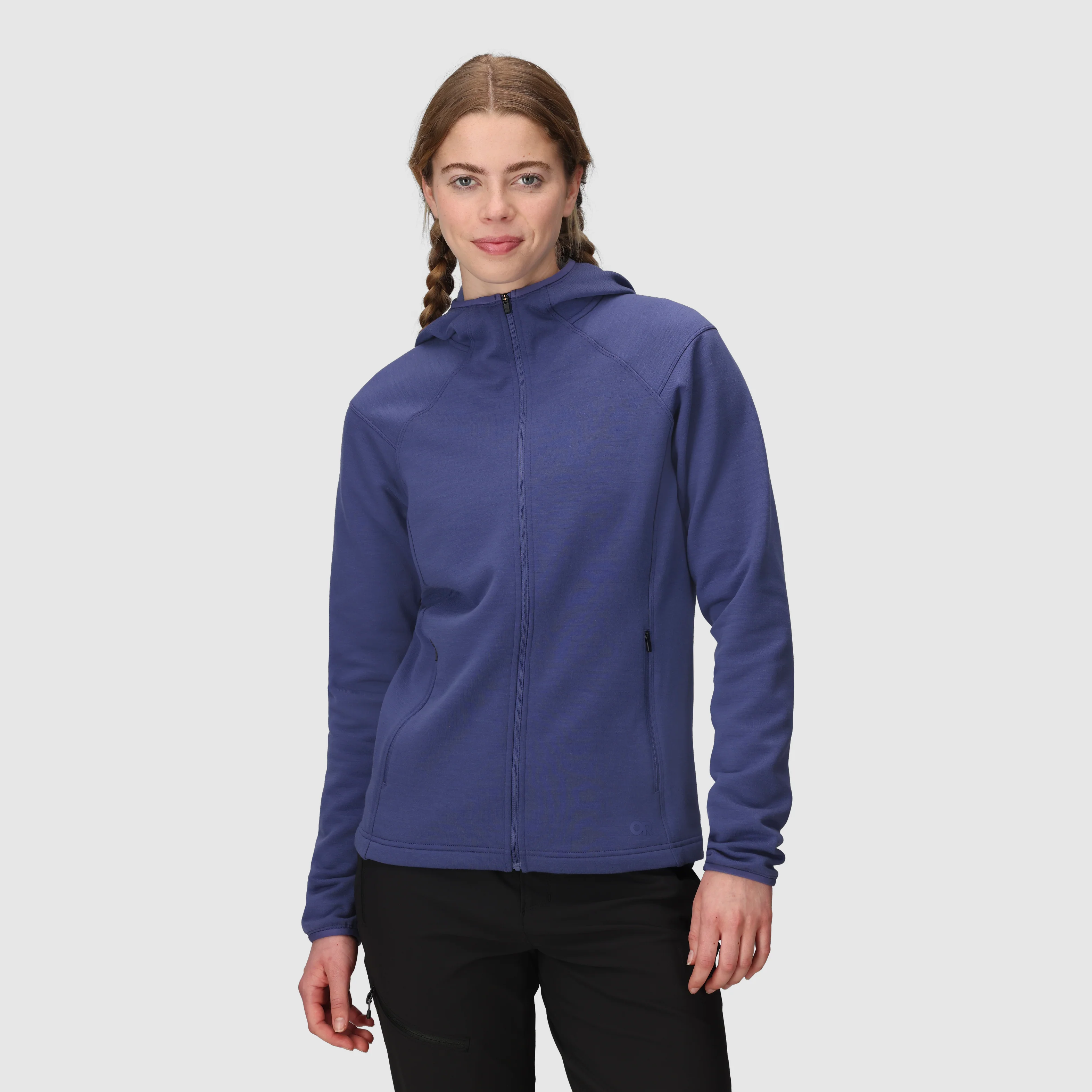Women's Crescent Fleece Full Zip Hoodie - Image 3