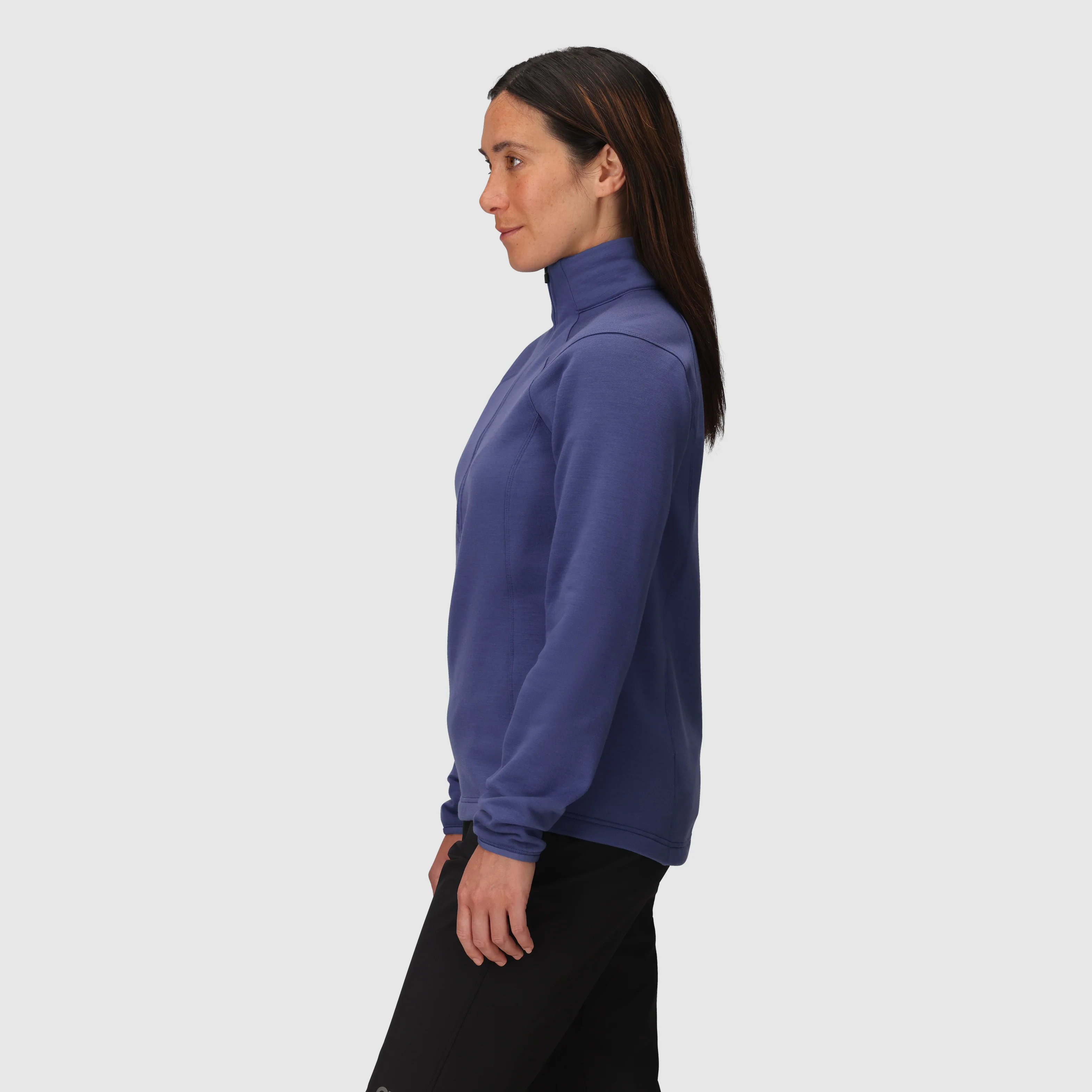 Women's Crescent Fleece Half Zip - Image 4