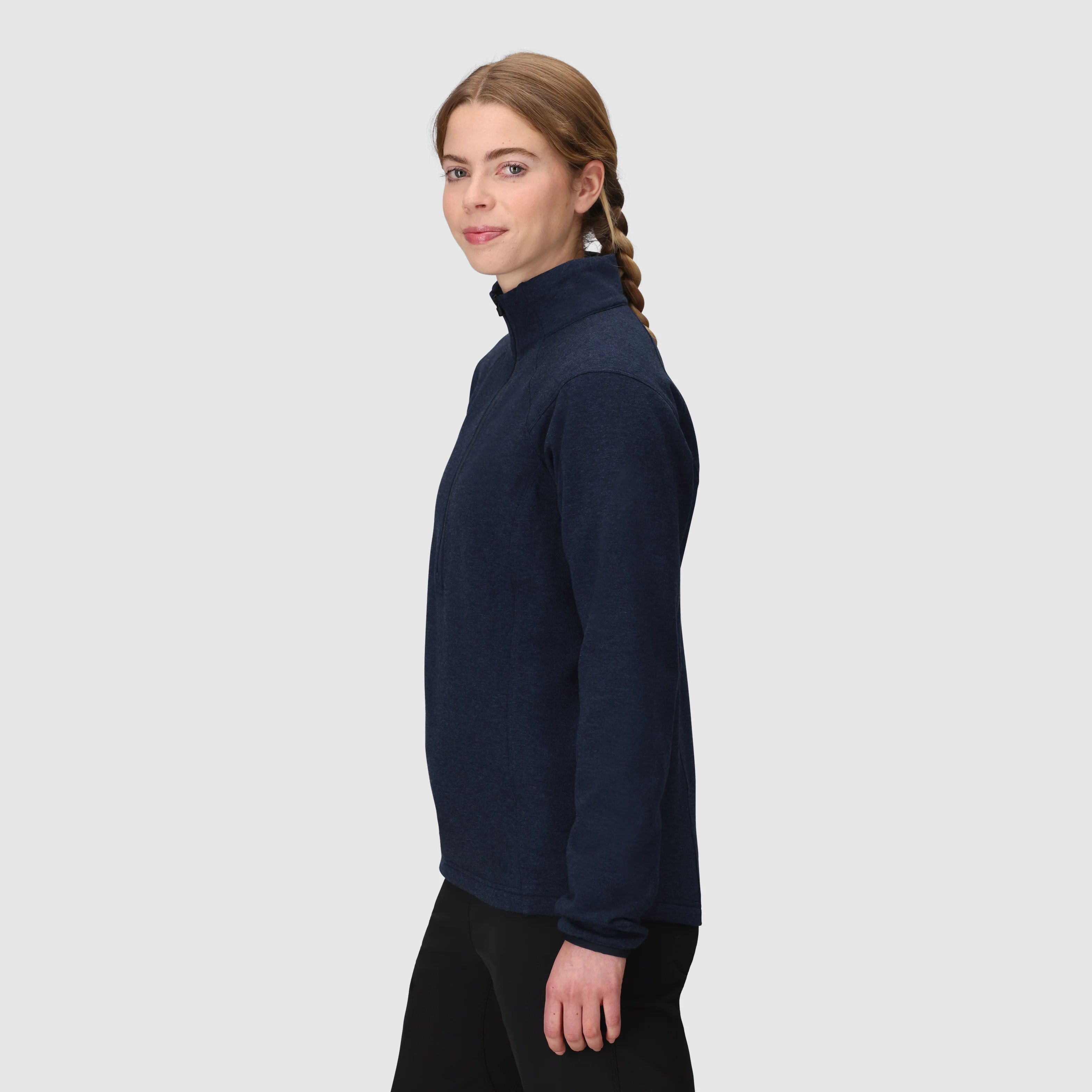Women's Crescent Fleece Half Zip - Image 9