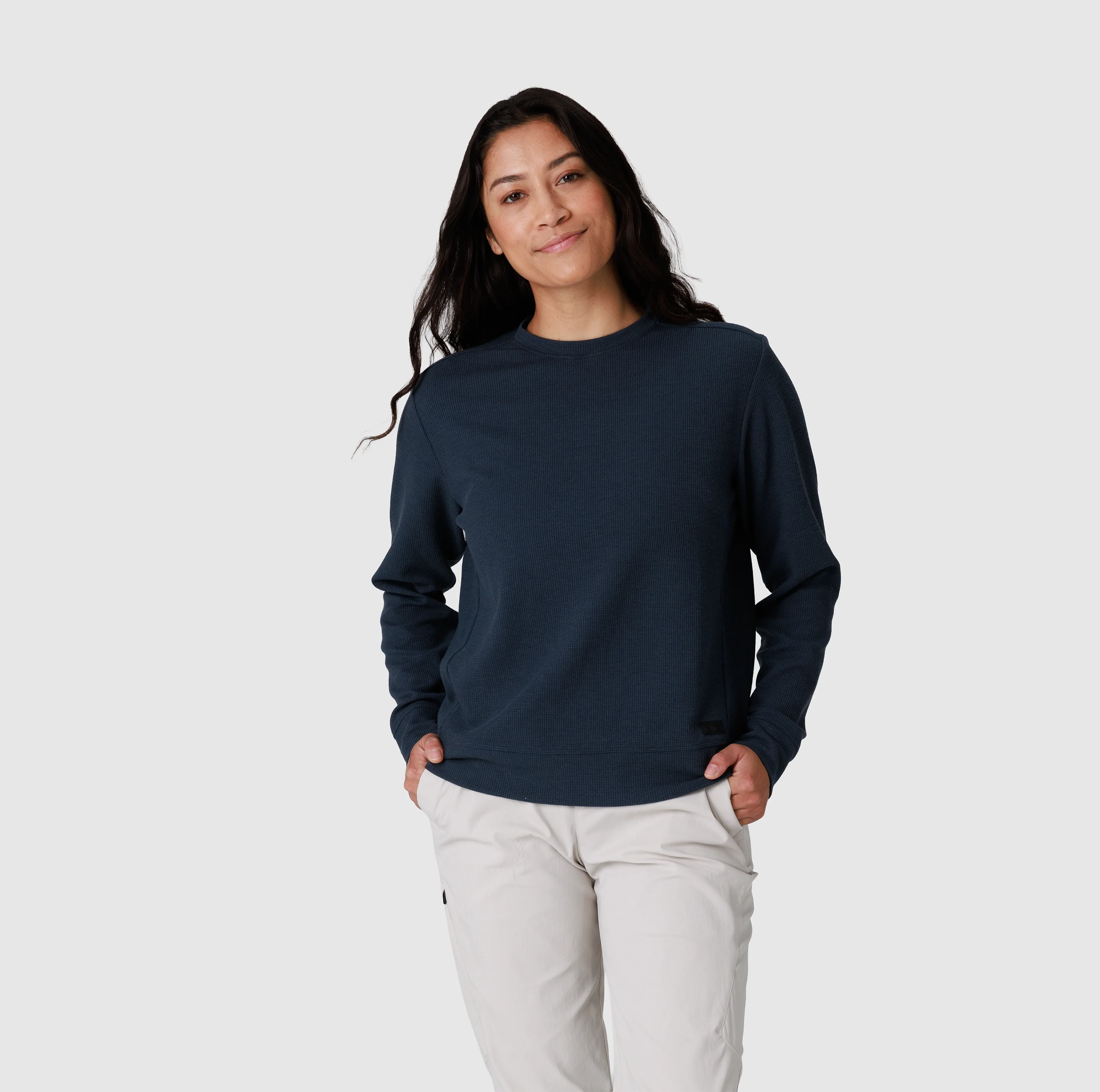Women's Eclipse Waffle Long Sleeve Tee - Image 13