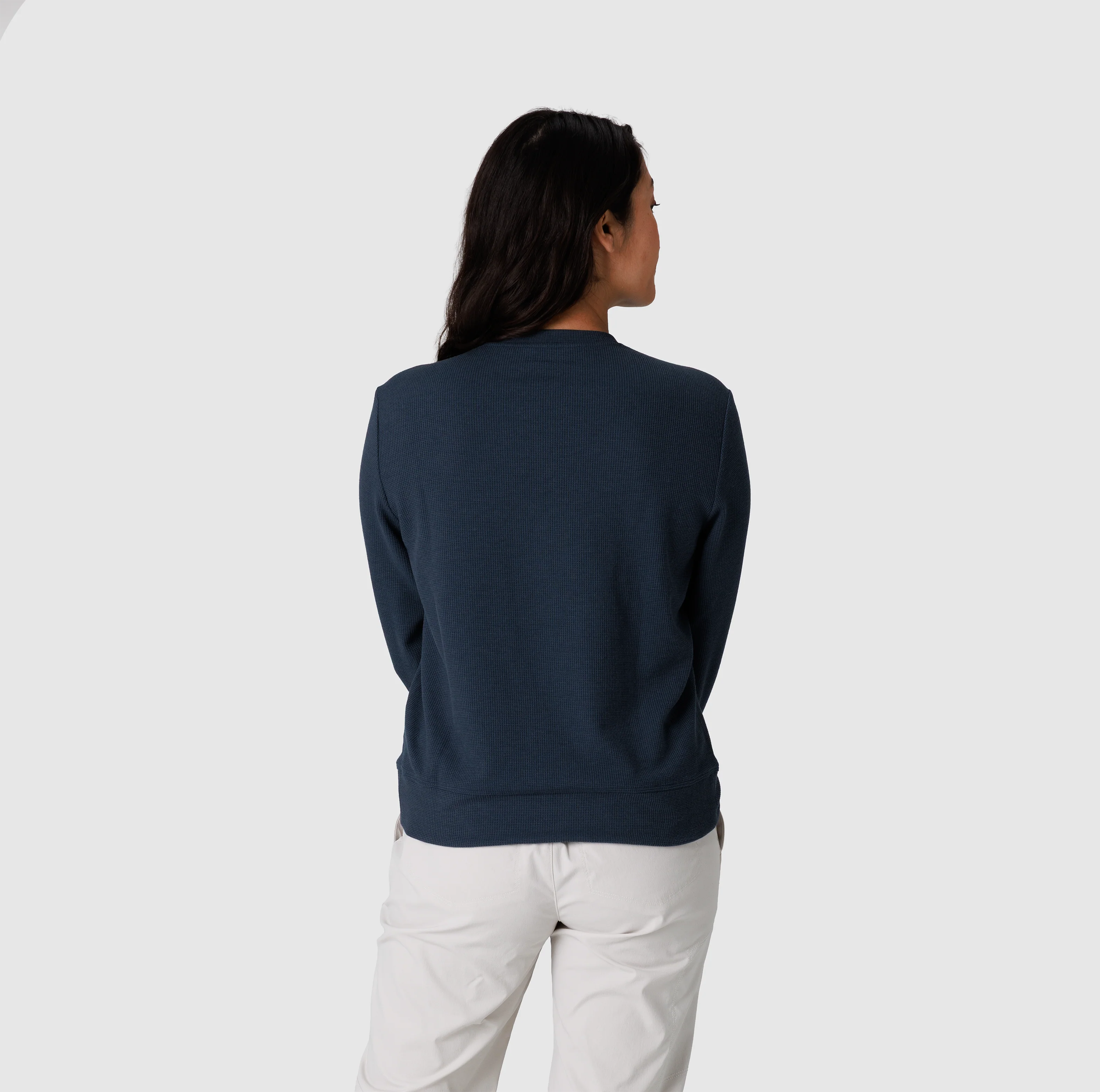 Women's Eclipse Waffle Long Sleeve Tee - Image 14
