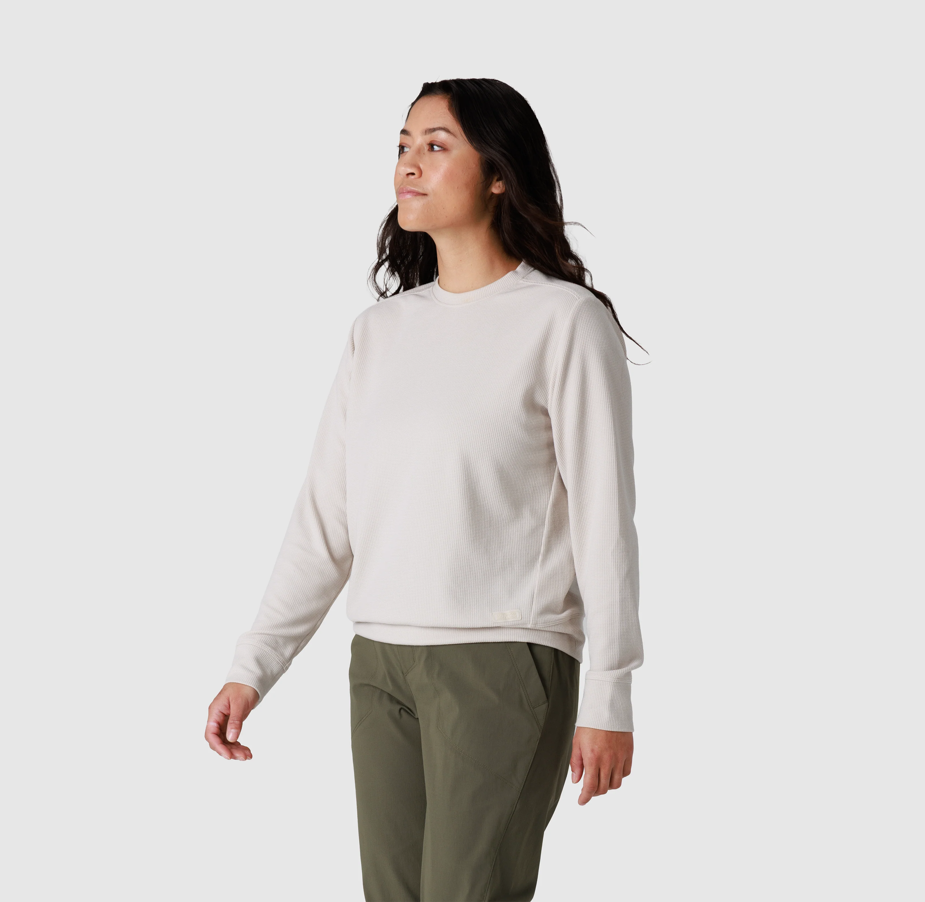 Women's Eclipse Waffle Long Sleeve Tee - Image 4