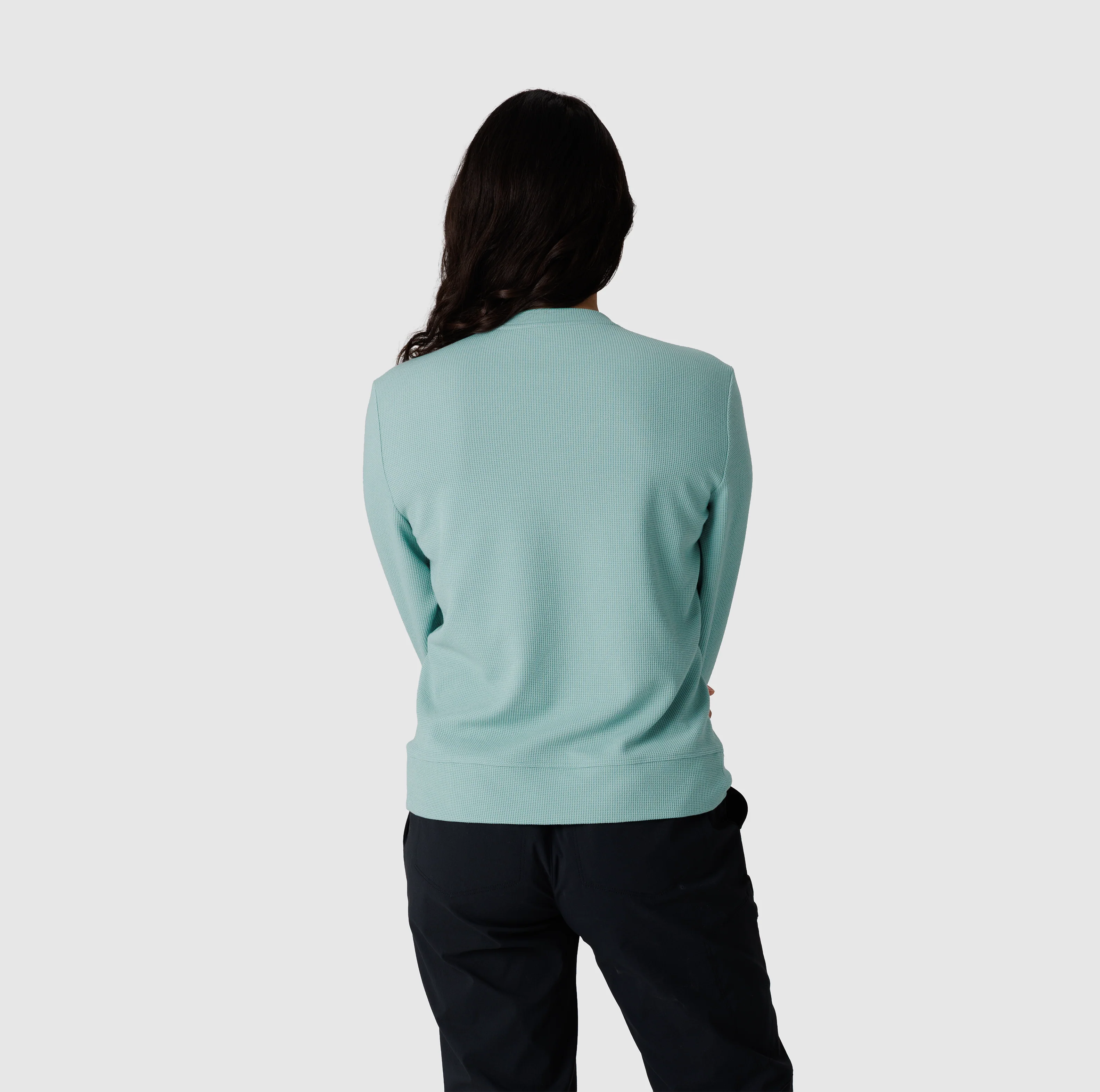 Women's Eclipse Waffle Long Sleeve Tee - Image 8