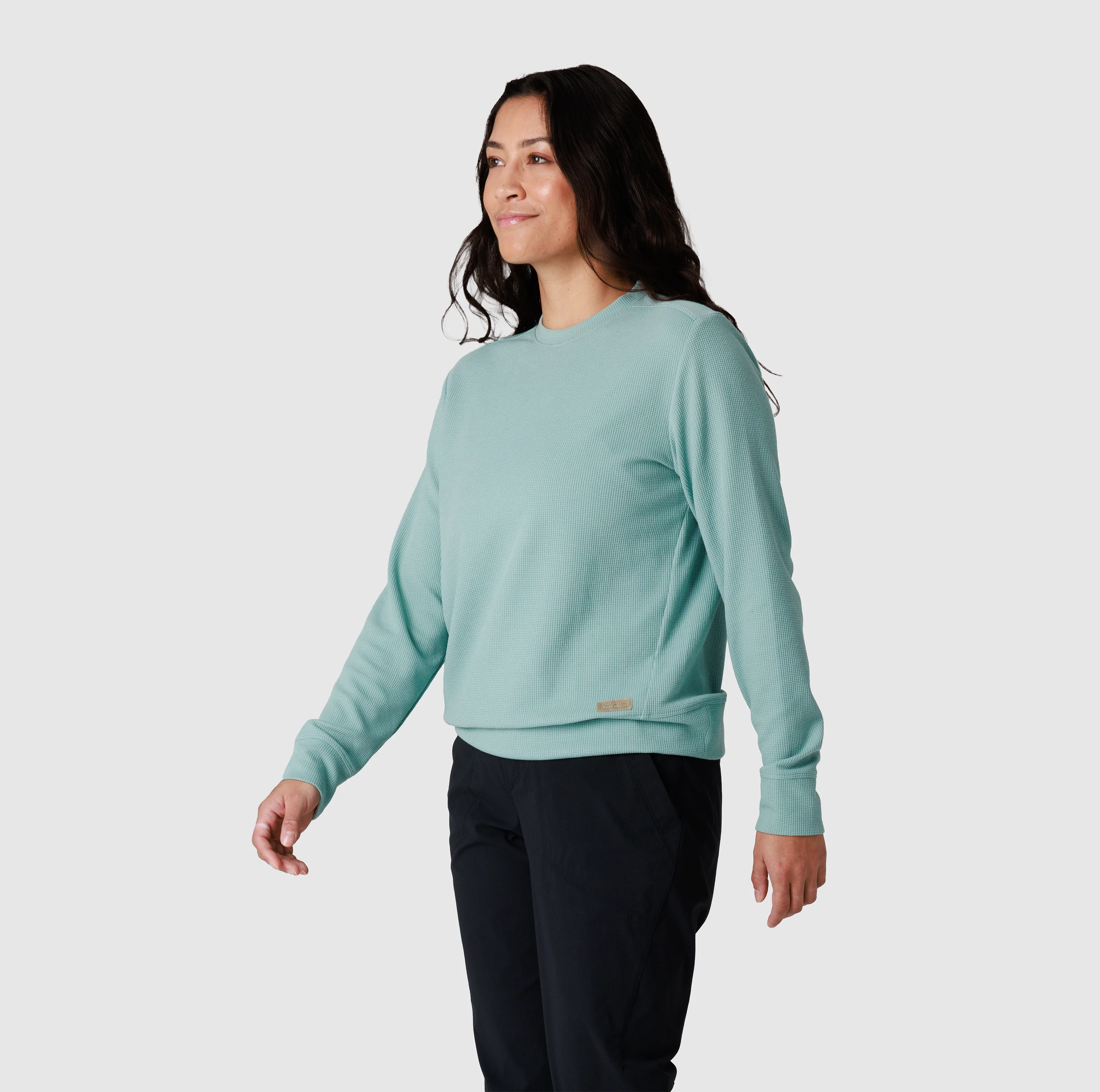Women's Eclipse Waffle Long Sleeve Tee - Image 9