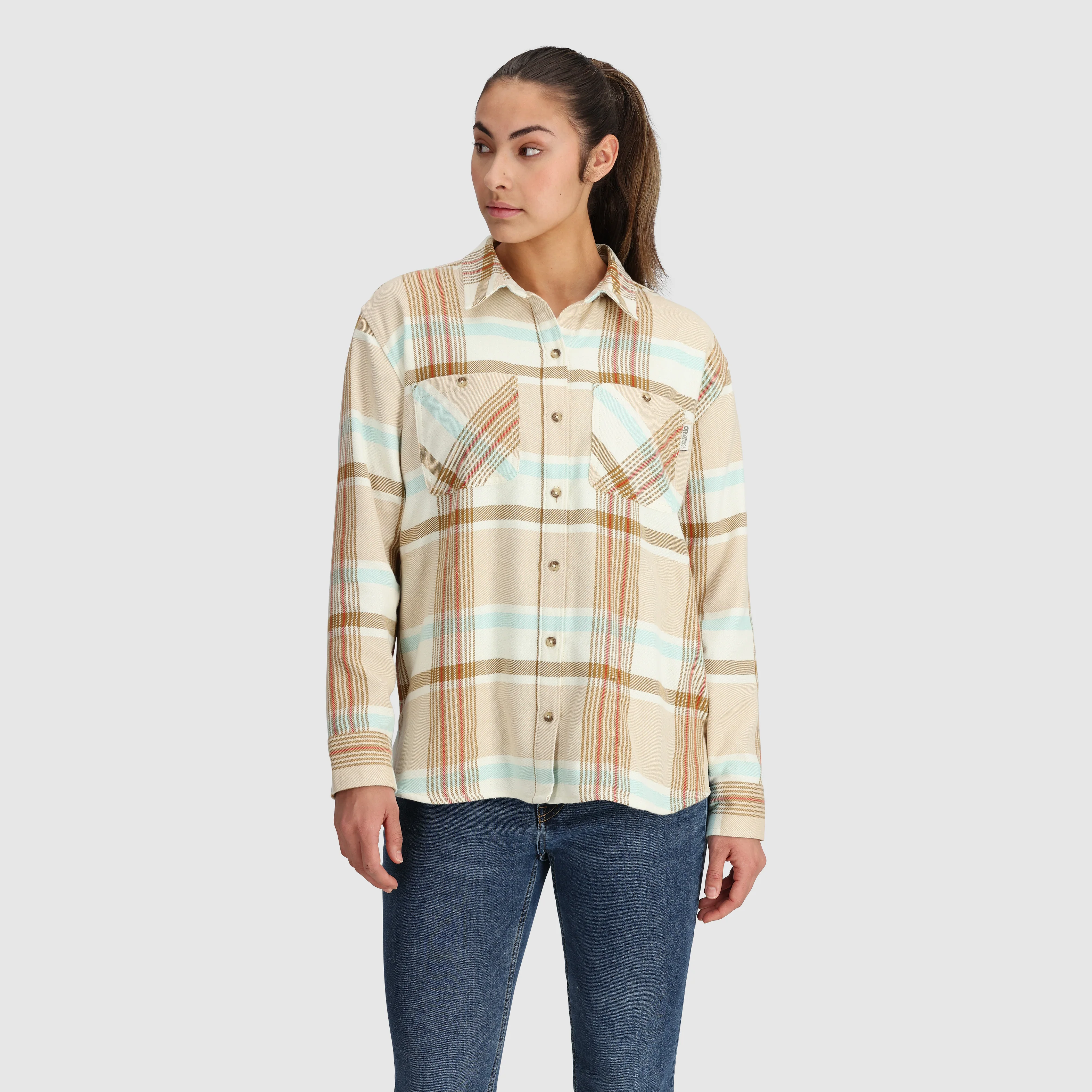 Women's Feedback Flannel Twill Shirt - Image 13