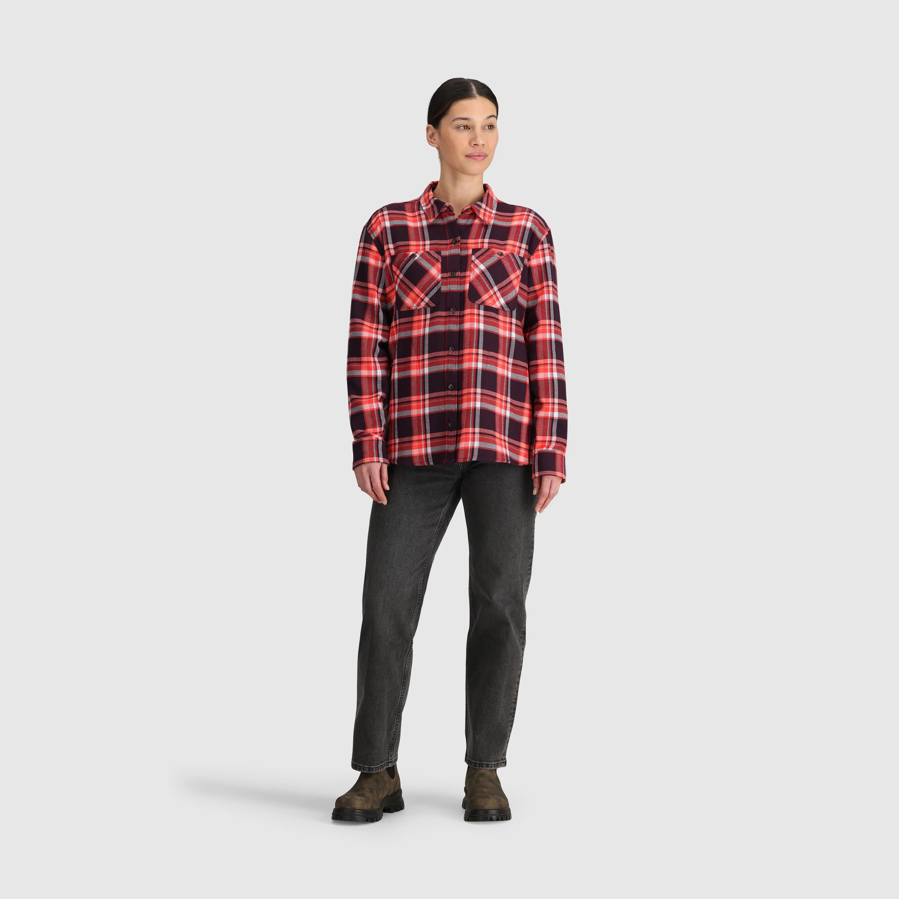 Women's Feedback Flannel Twill Shirt - Image 46