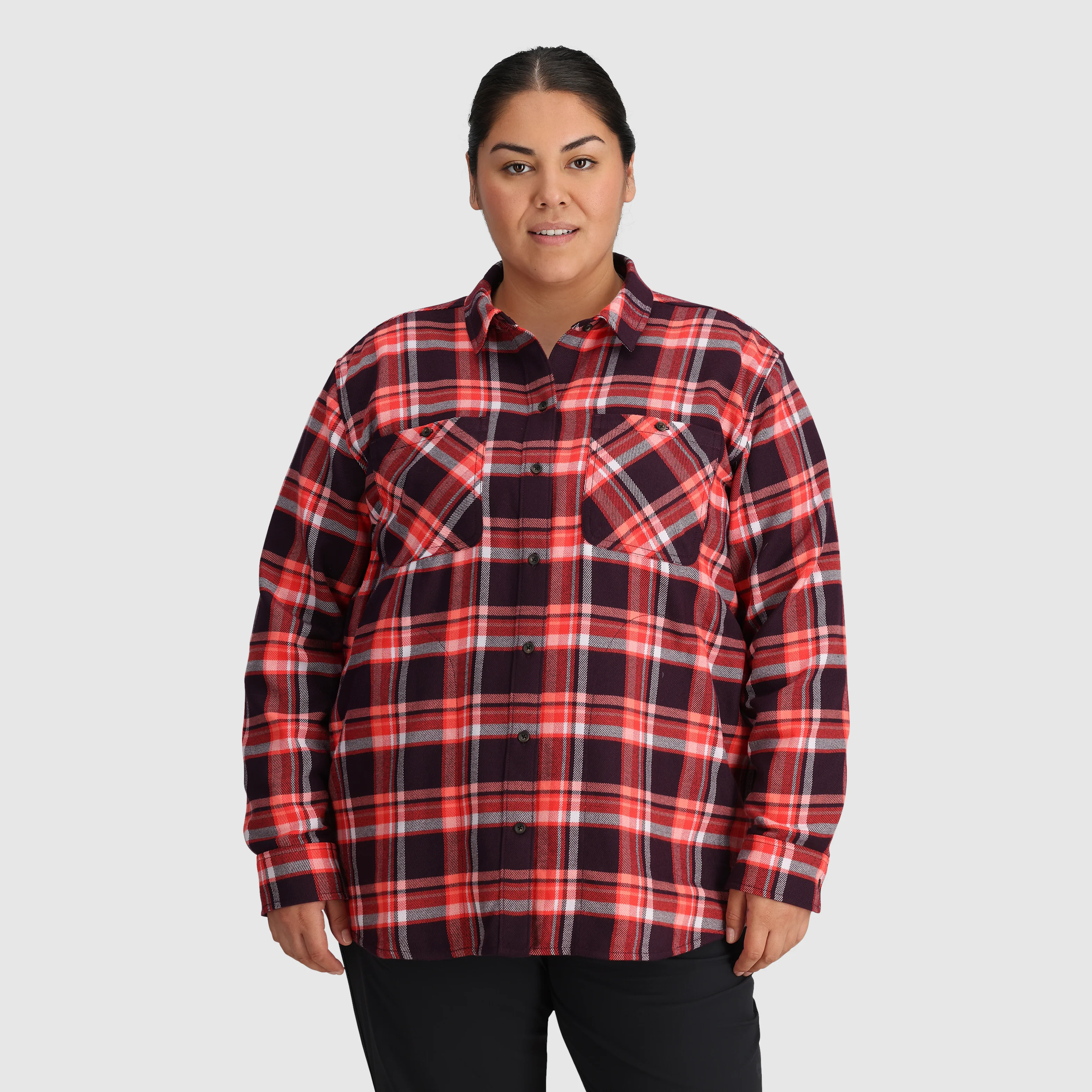 Women's Feedback Flannel Twill Shirt-Plus - Image 11